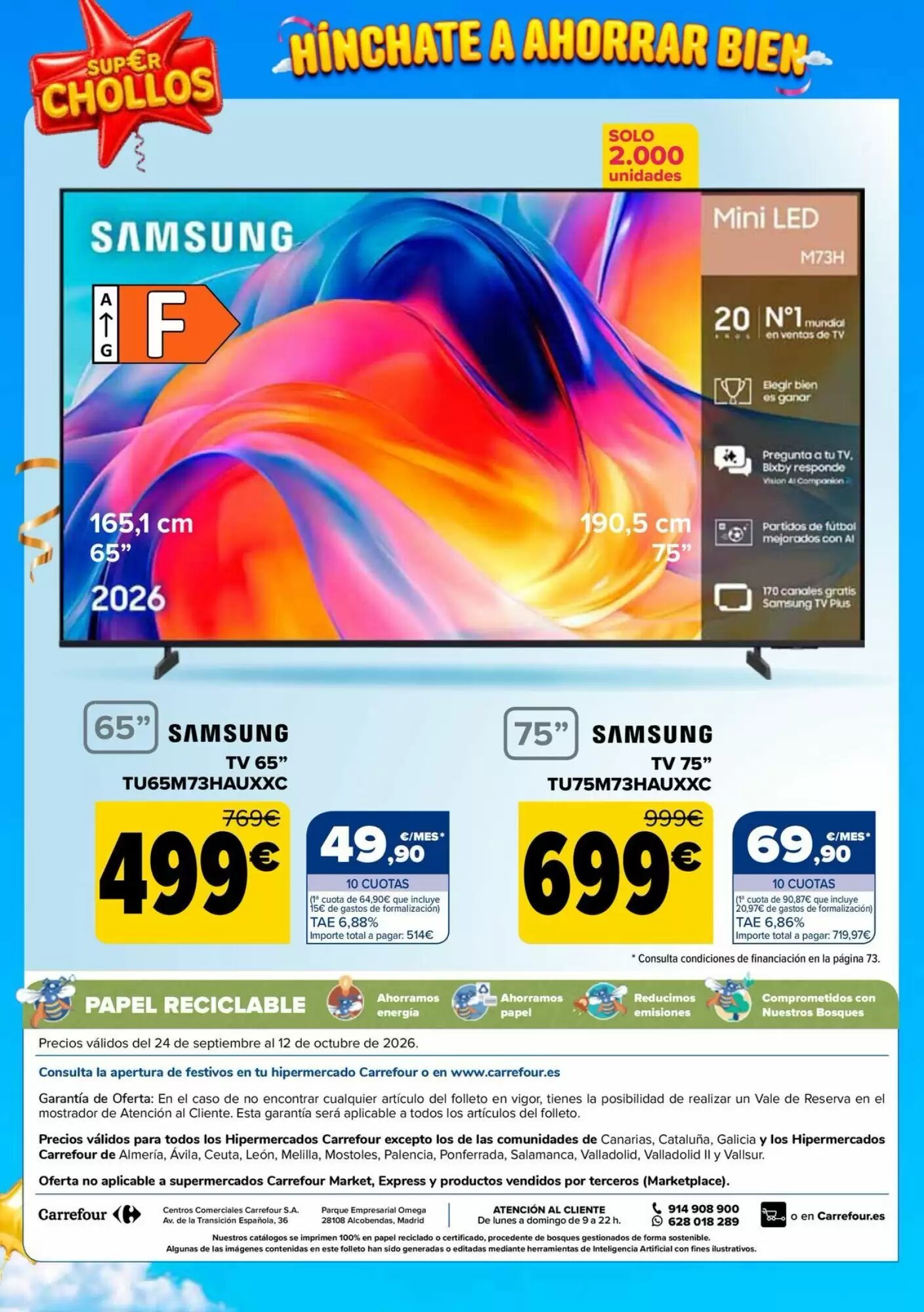 Folleto promocional de Carrefour válido desde el 24/09/2026 - Página 78.
