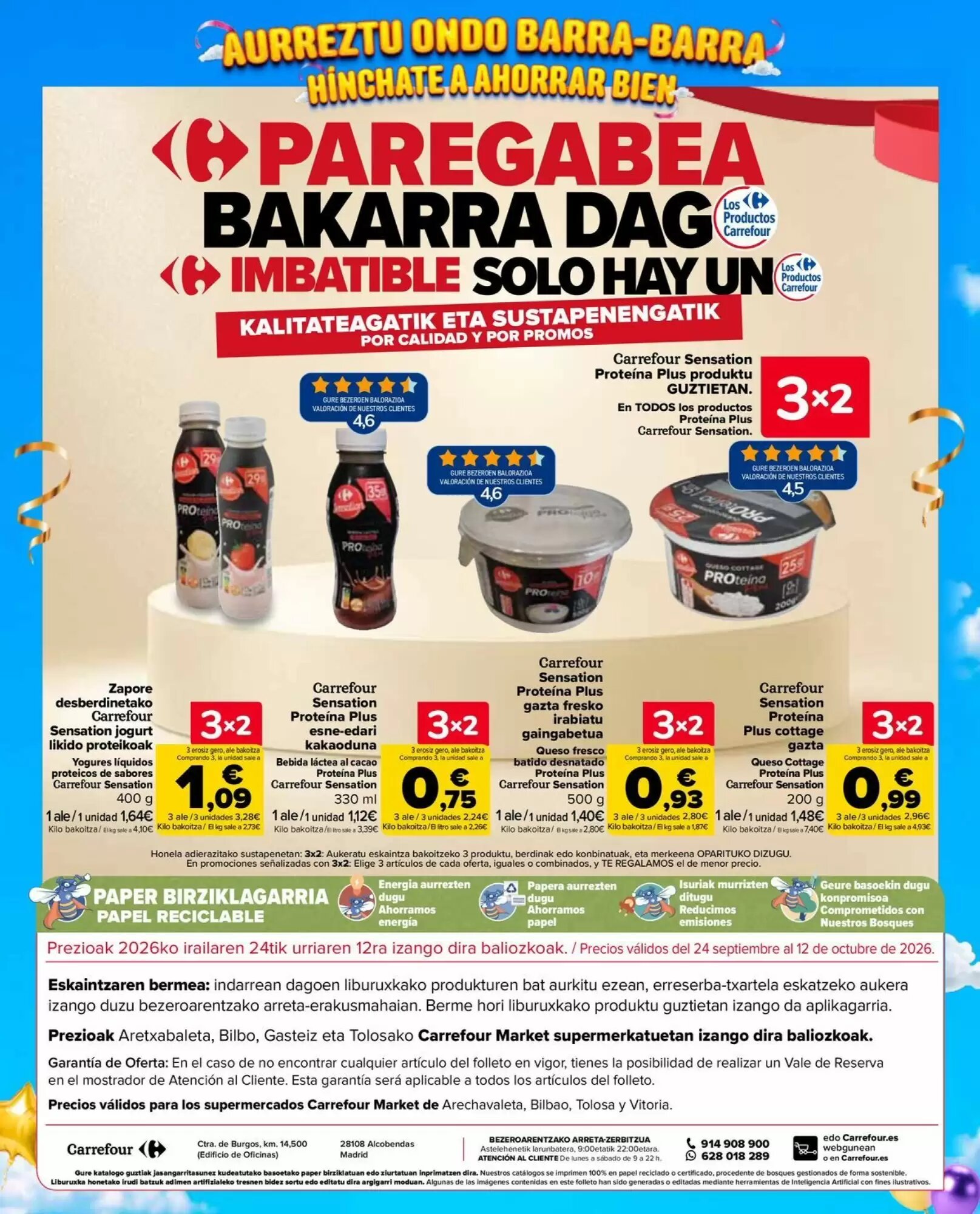 Folleto promocional de Carrefour Market válido desde el 24/09/2026 - Página 32.