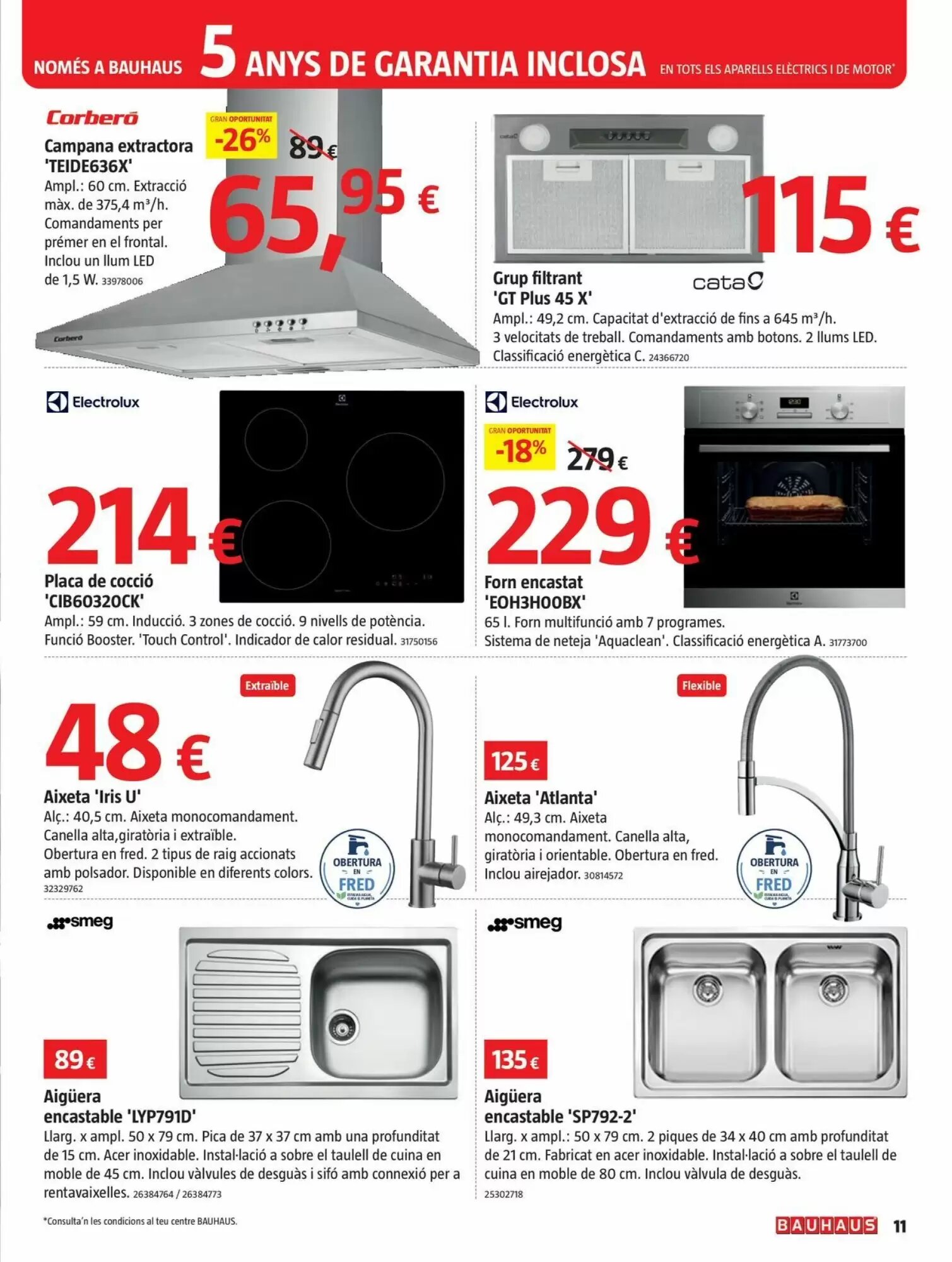 Folleto promocional de Bauhaus válido desde el 24/09/2026 - Página 11.