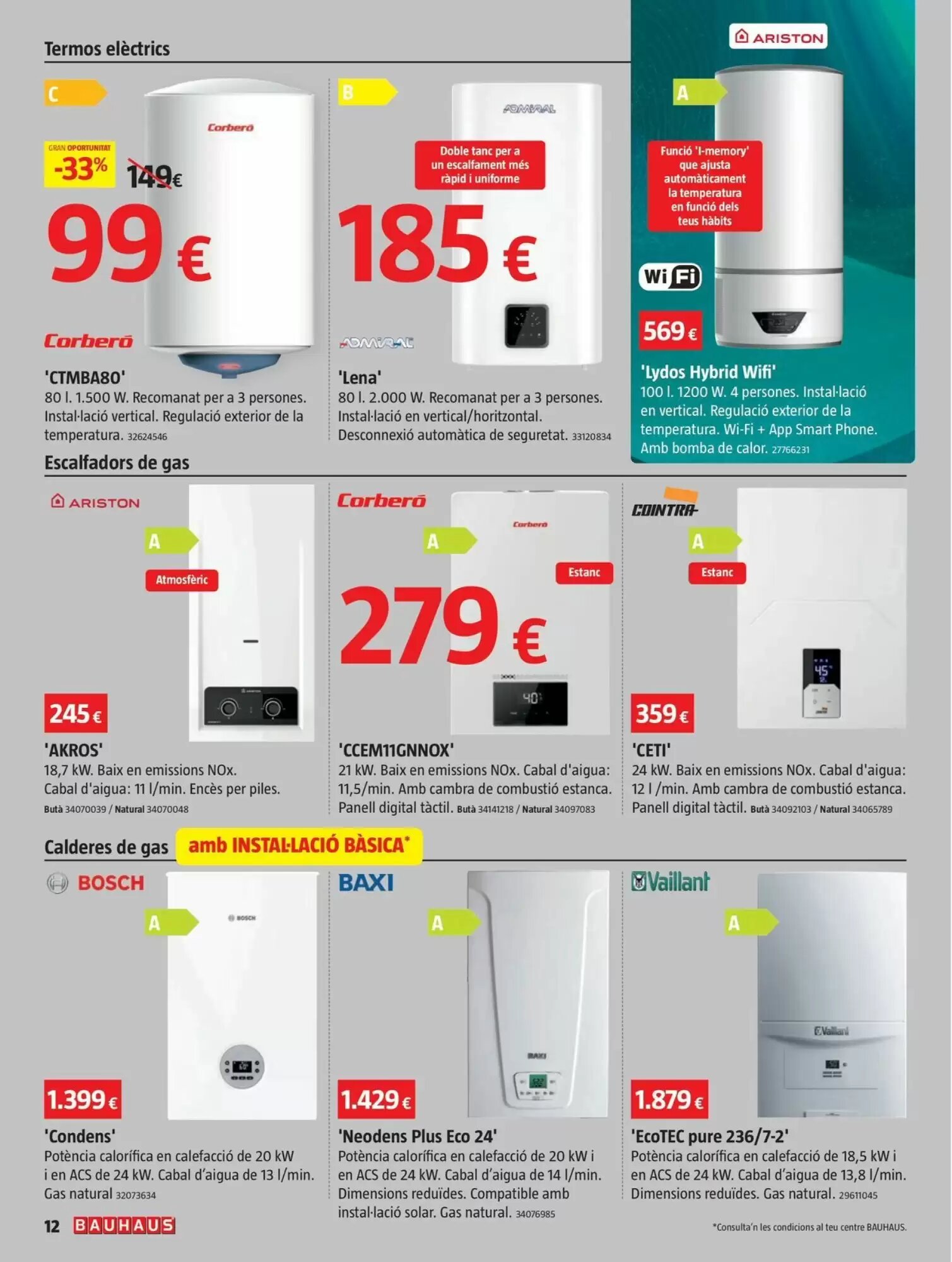 Folleto promocional de Bauhaus válido desde el 24/09/2026 - Página 12.