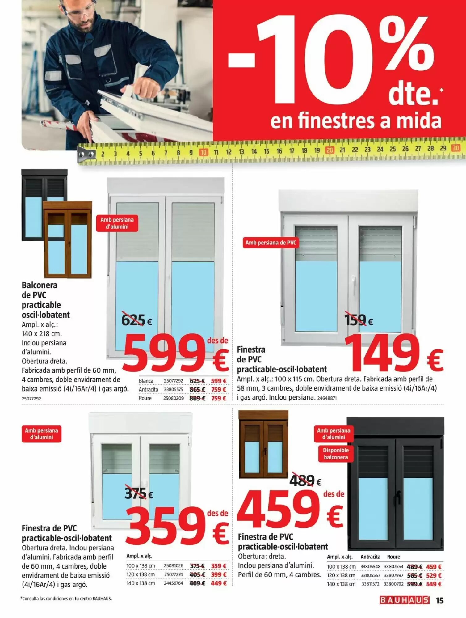Folleto promocional de Bauhaus válido desde el 24/09/2026 - Página 15.