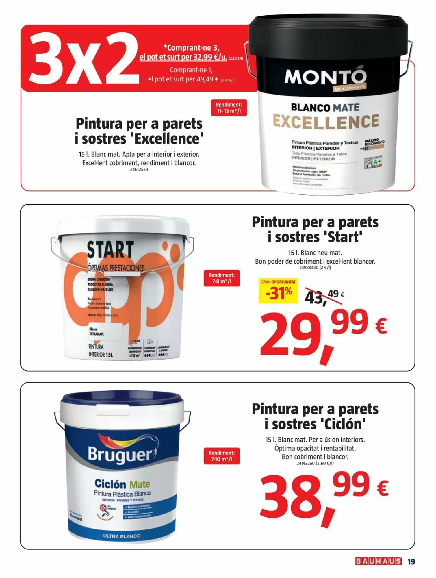 Folleto promocional de Bauhaus válido desde el 24/09/2026 - Página 19.