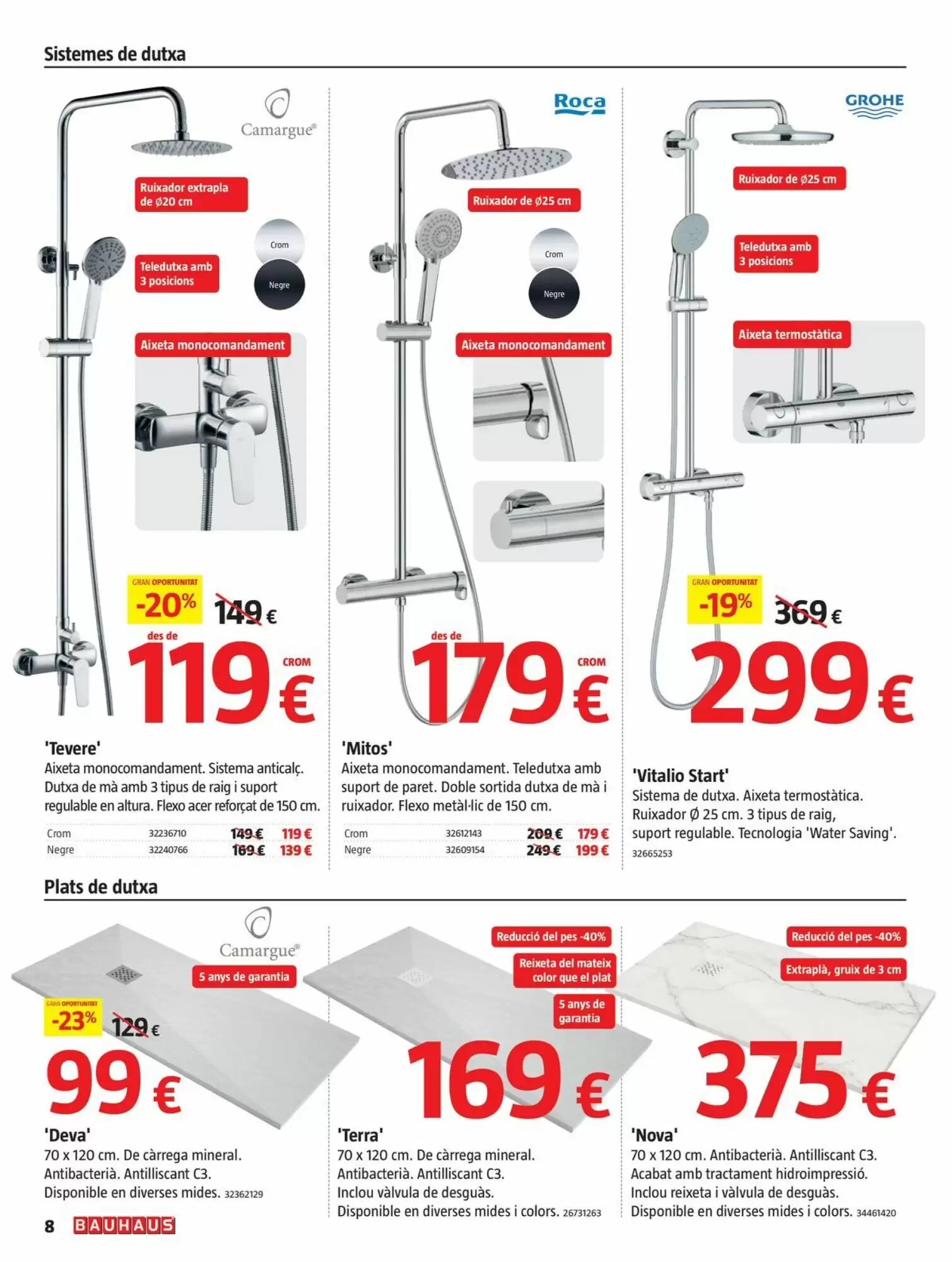 Folleto promocional de Bauhaus válido desde el 24/09/2026 - Página 8.
