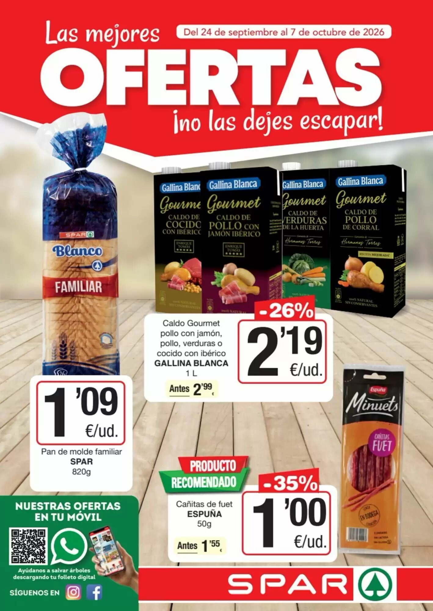 Folleto promocional de Gadis válido desde el 24/09/2026 - Página 1.