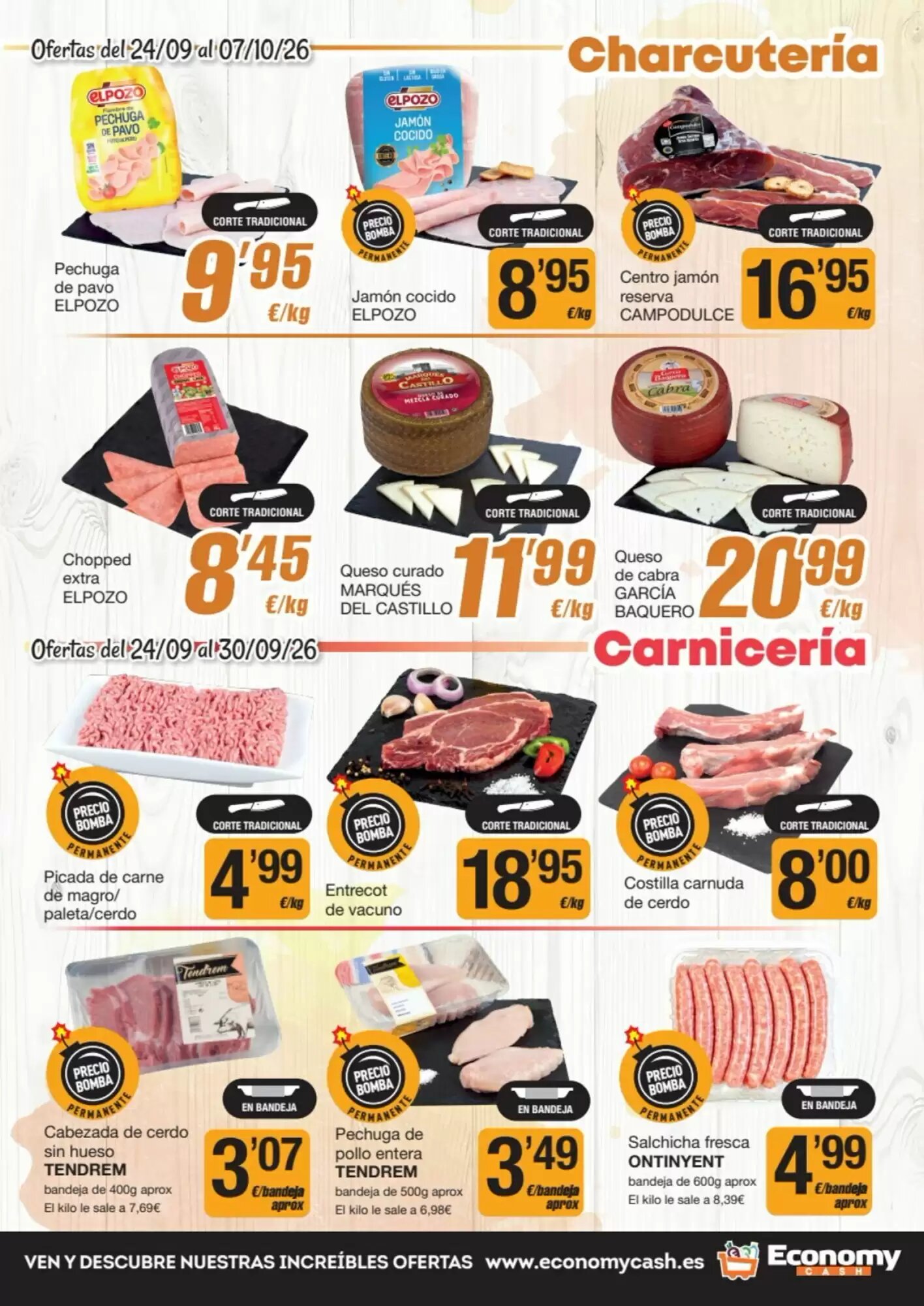 Folleto promocional de Economy Cash válido desde el 24/09/2026 - Página 3.