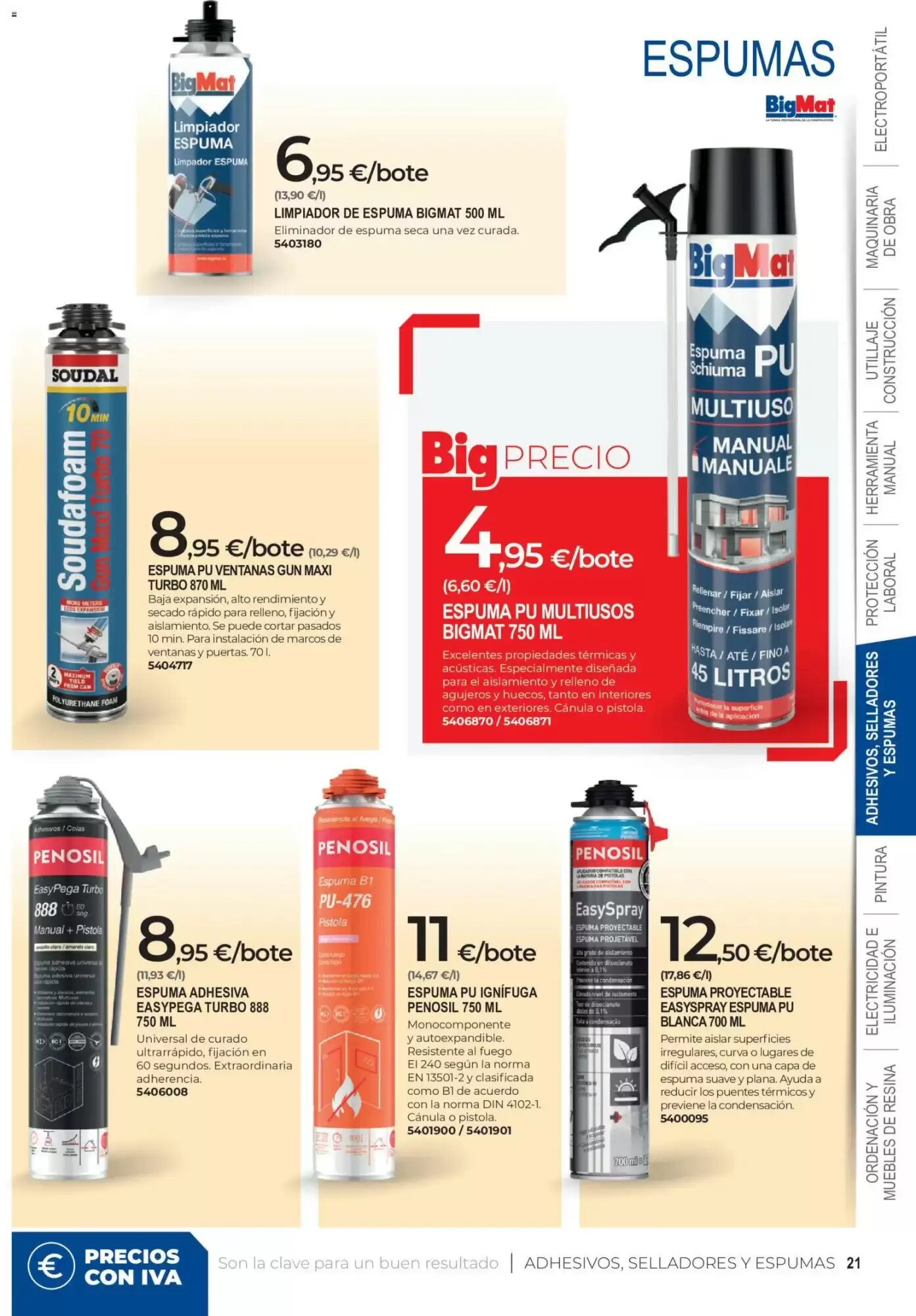 Folleto promocional de BigMat válido desde el 25/09/2026 - Página 21.