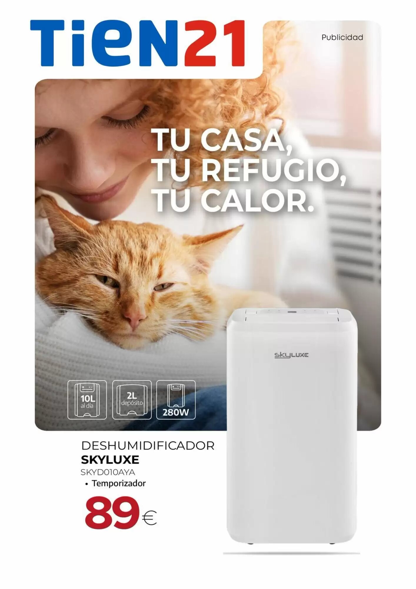 Folleto promocional de Tien 21 válido desde el 25/09/2026 - Página 1.
