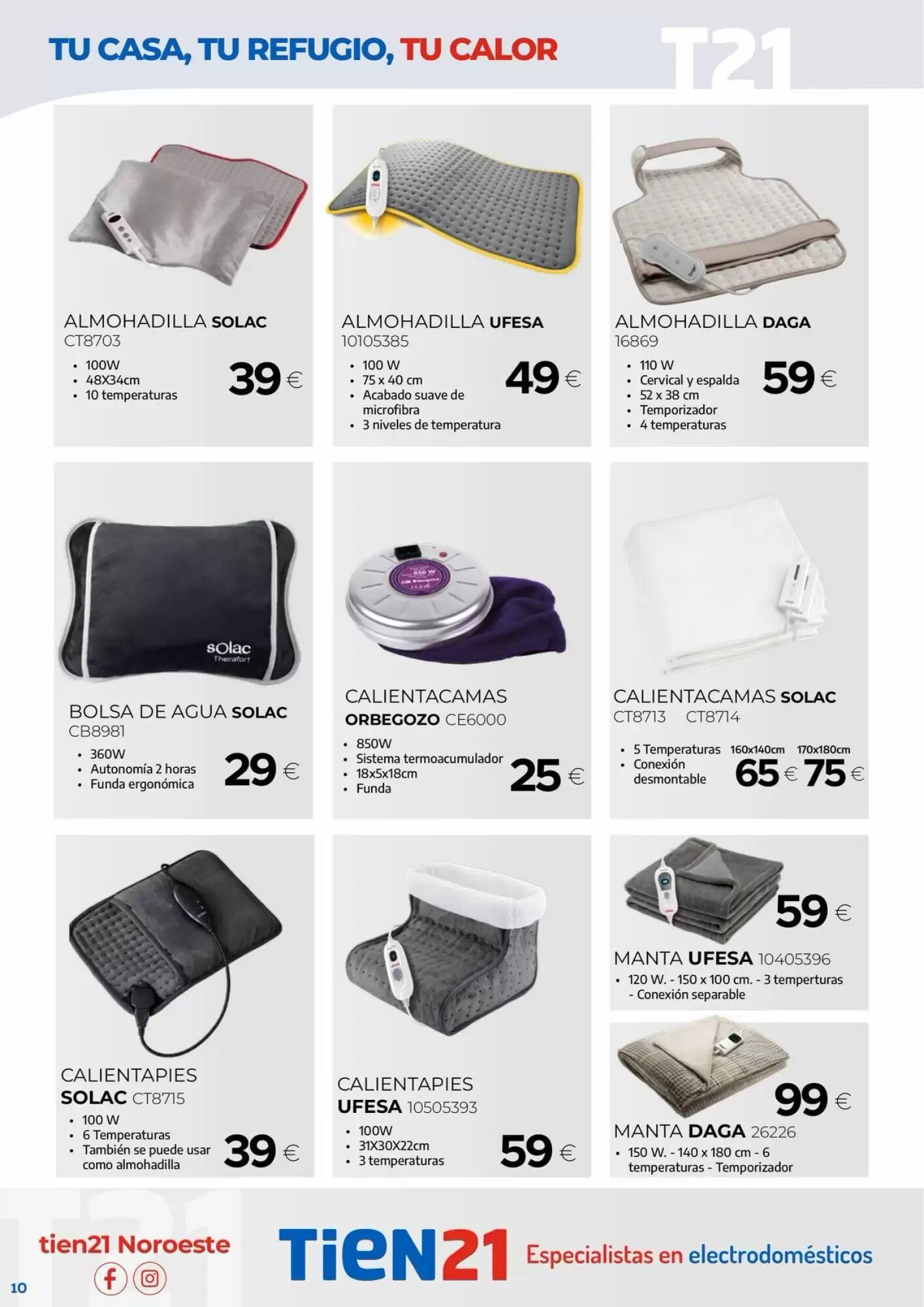 Folleto promocional de Tien 21 válido desde el 25/09/2026 - Página 10.