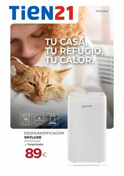 Folleto promocional de Tien 21 válido desde el 25/09/2026