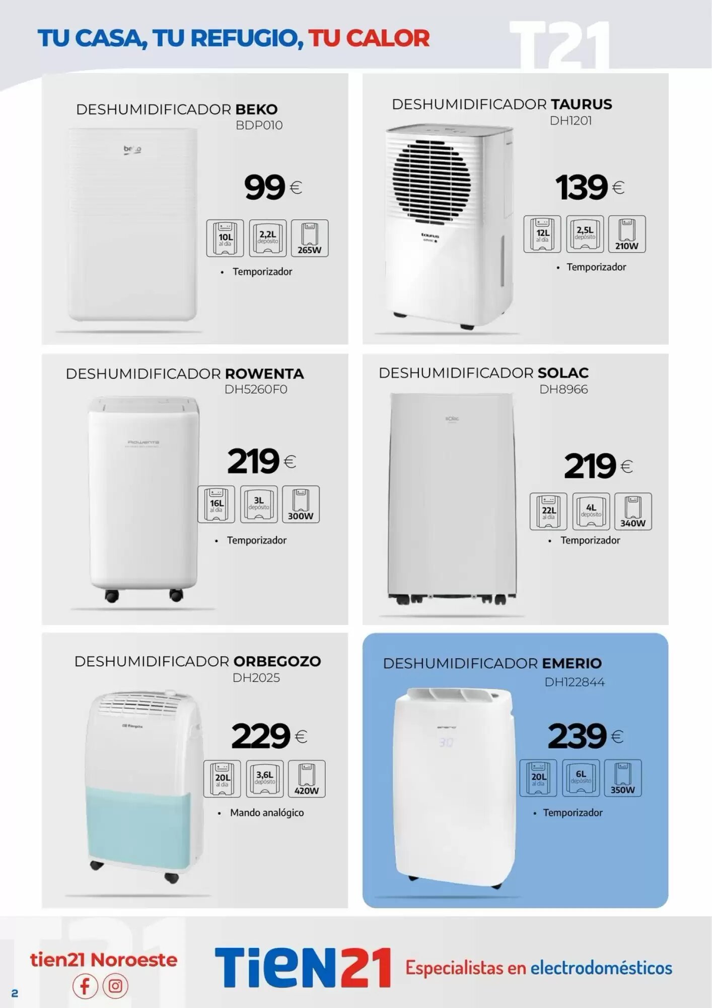 Folleto promocional de Tien 21 válido desde el 25/09/2026 - Página 2.