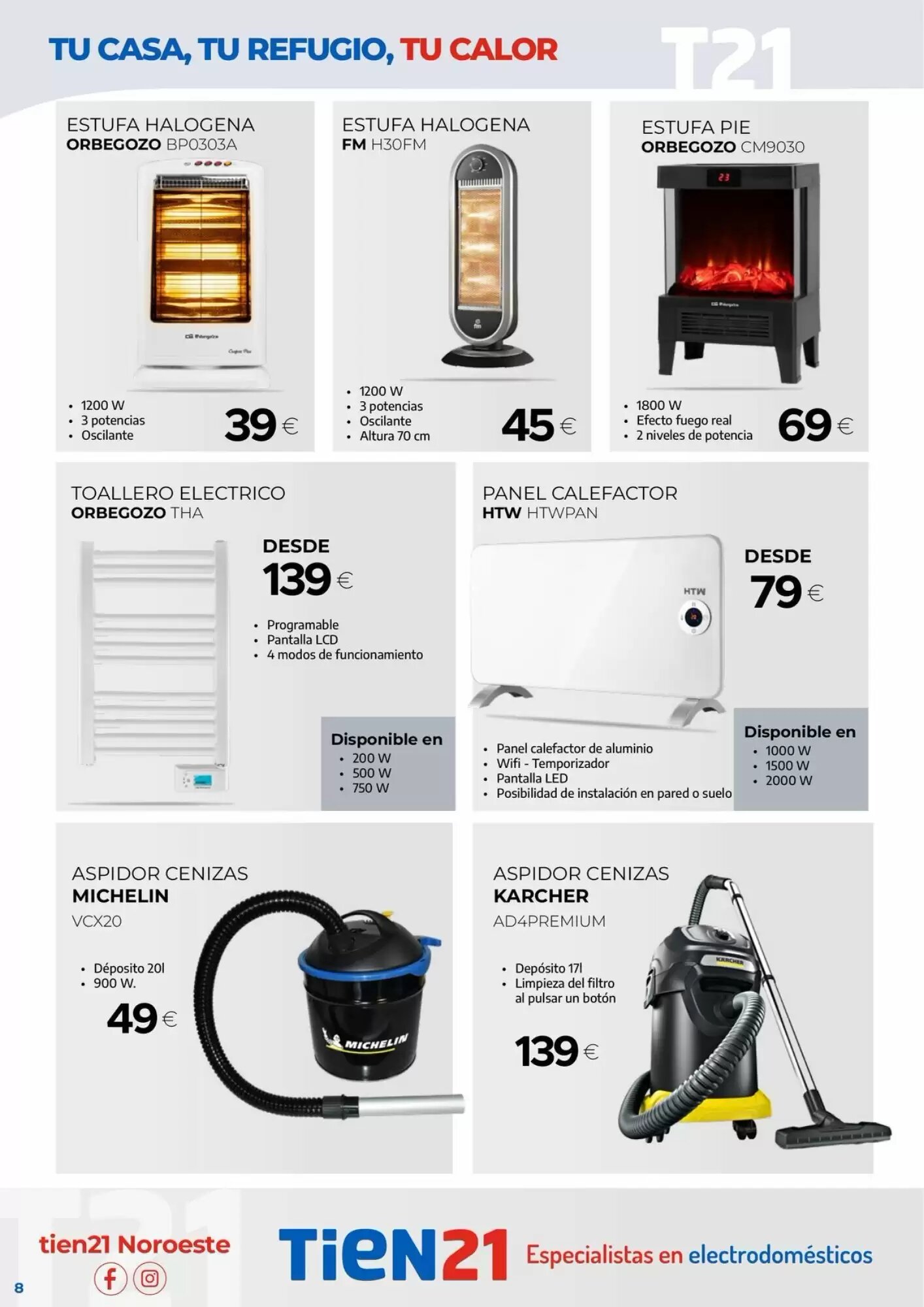 Folleto promocional de Tien 21 válido desde el 25/09/2026 - Página 8.