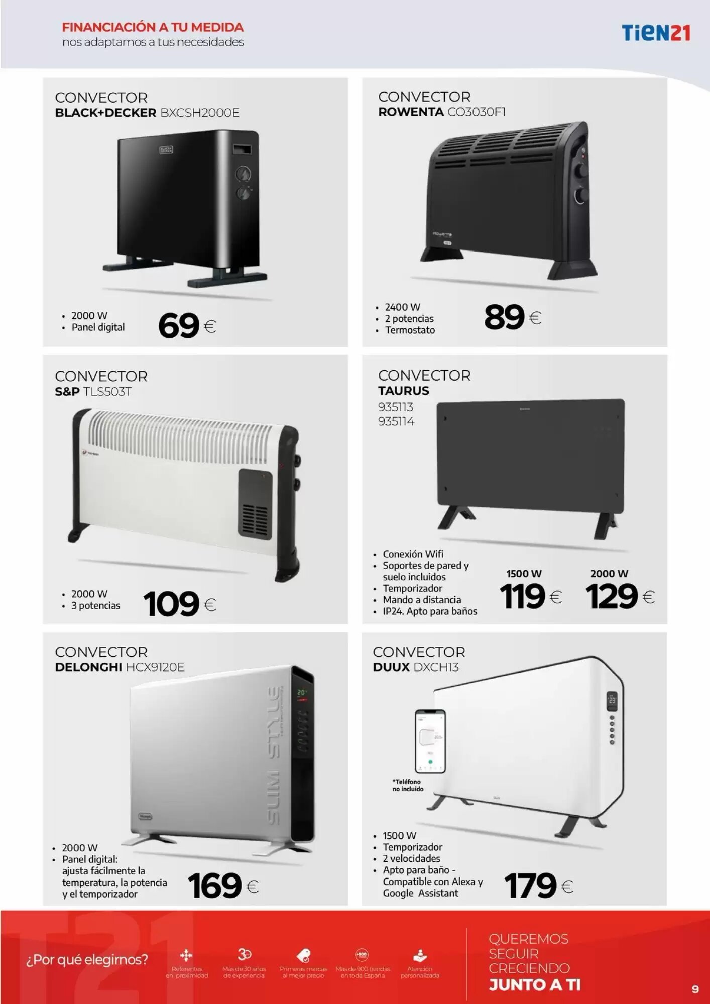 Folleto promocional de Tien 21 válido desde el 25/09/2026 - Página 9.