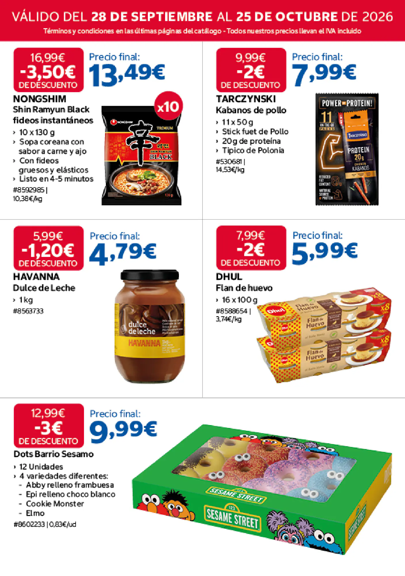 Folleto promocional de Costco válido desde el 25/09/2026 - Página 13.