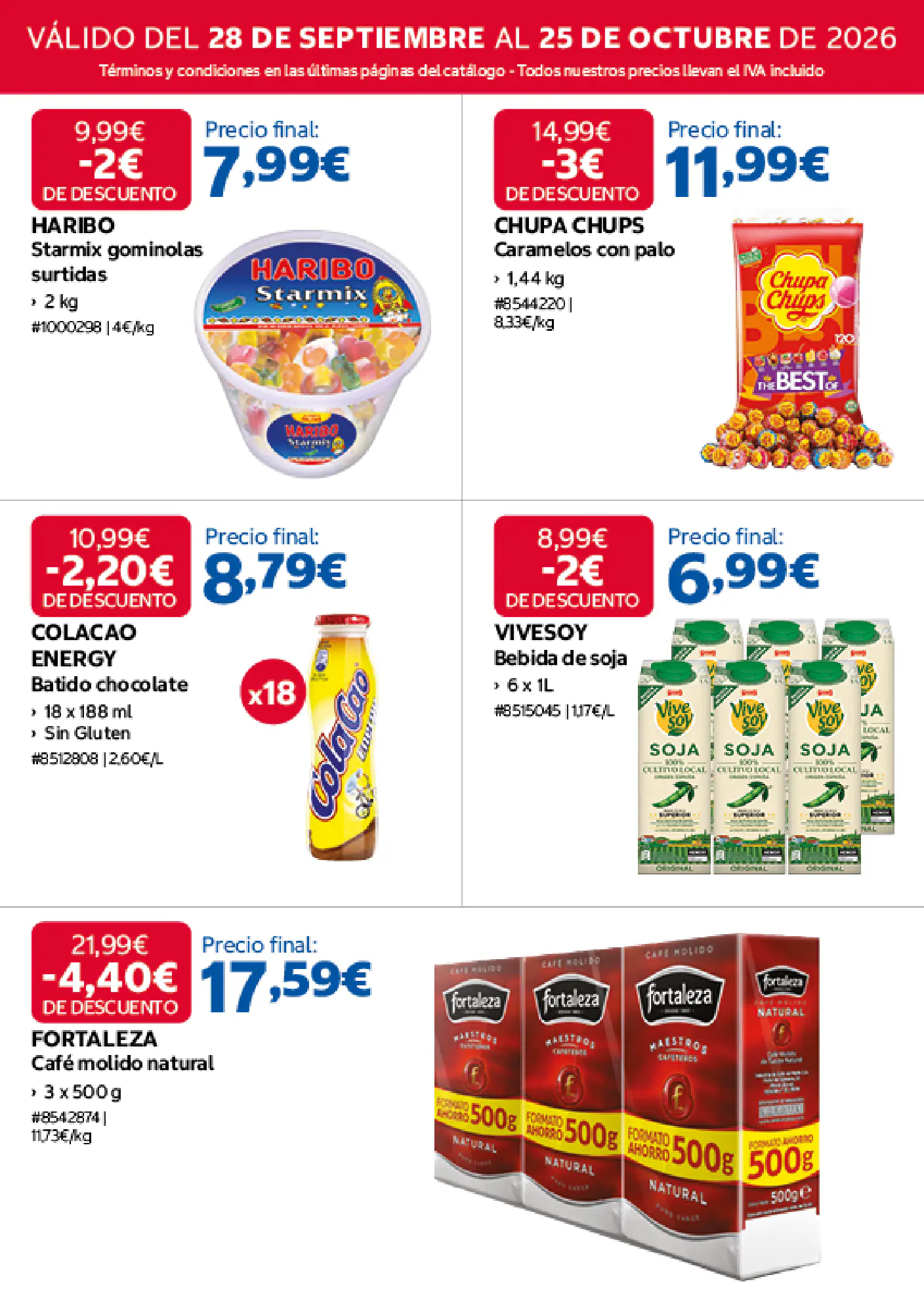 Folleto promocional de Costco válido desde el 25/09/2026 - Página 14.