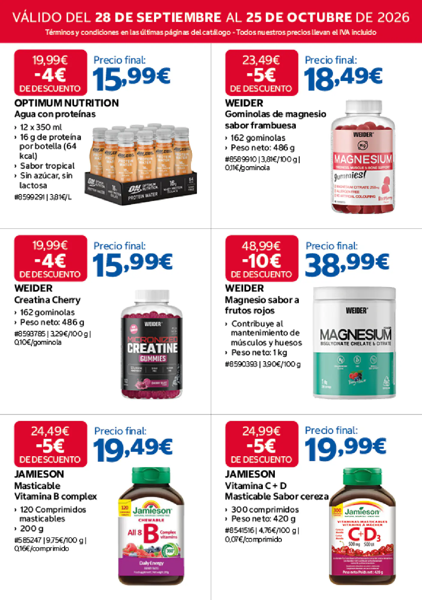 Folleto promocional de Costco válido desde el 25/09/2026 - Página 19.