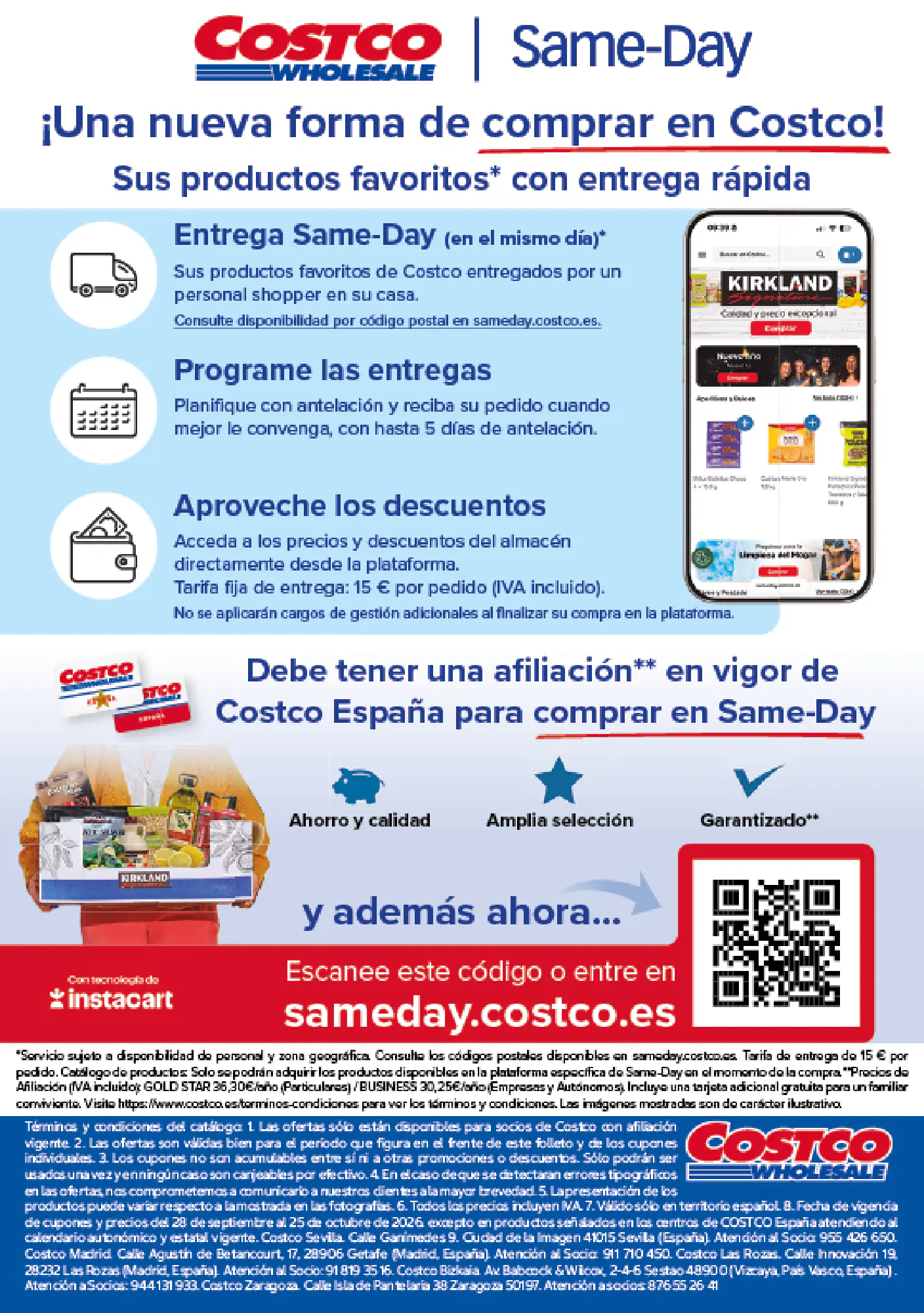 Folleto promocional de Costco válido desde el 25/09/2026 - Página 20.