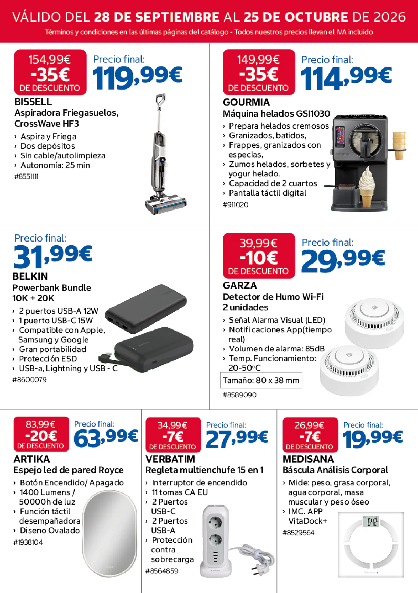 Folleto promocional de Costco válido desde el 25/09/2026 - Página 3.