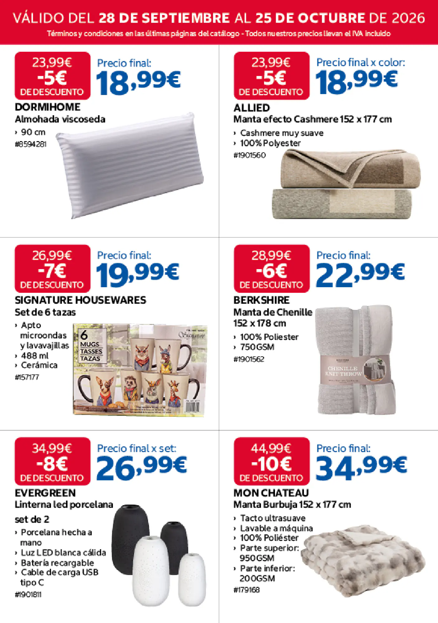 Folleto promocional de Costco válido desde el 25/09/2026 - Página 6.