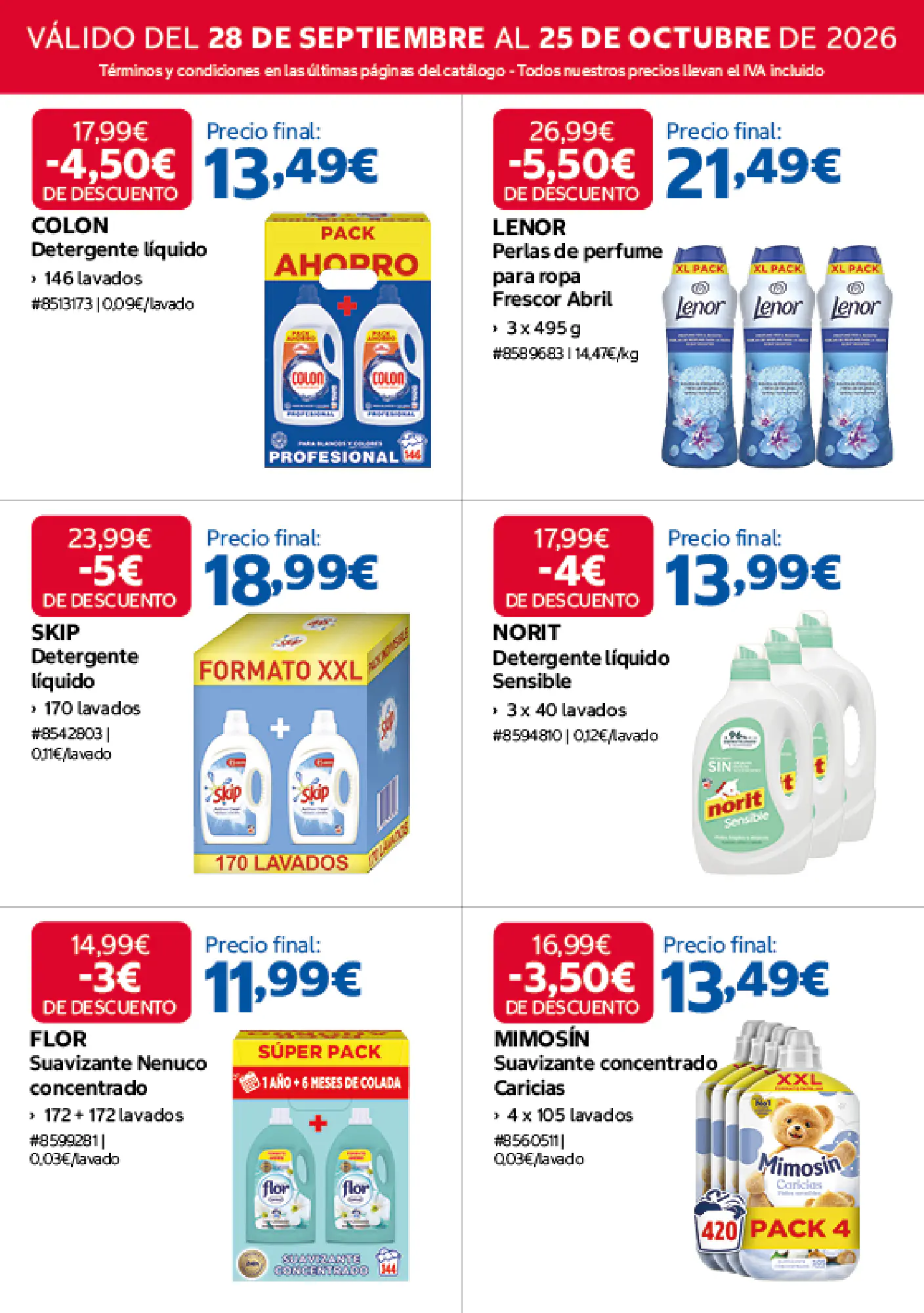 Folleto promocional de Costco válido desde el 25/09/2026 - Página 8.