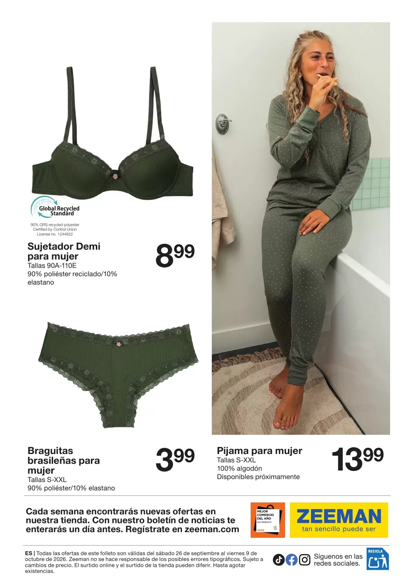 Folleto promocional de Zeeman válido desde el 26/09/2026 - Página 29.
