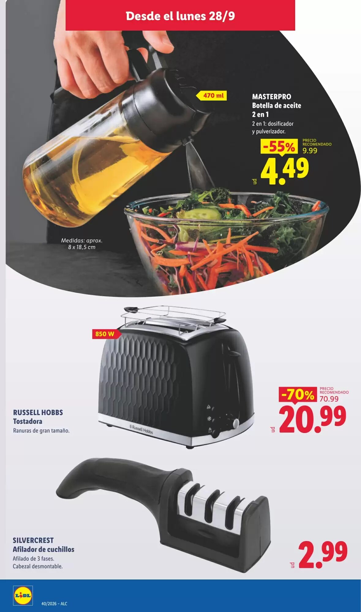 Folleto promocional de Lidl válido desde el 28/09/2026 - Página 18.