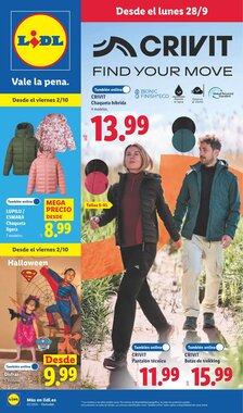Folleto promocional de Lidl válido desde el 28/09/2026