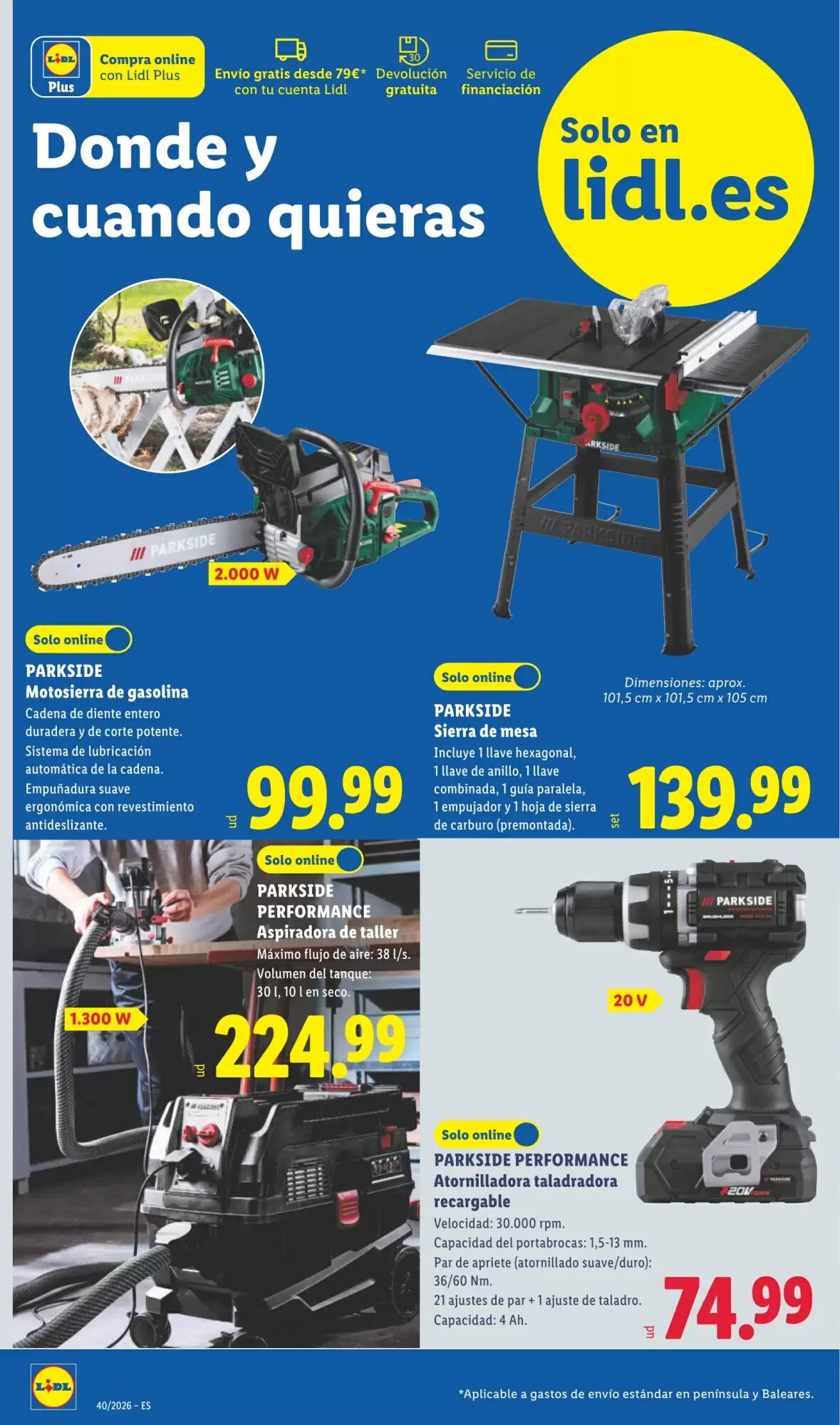 Folleto promocional de Lidl válido desde el 28/09/2026 - Página 2.