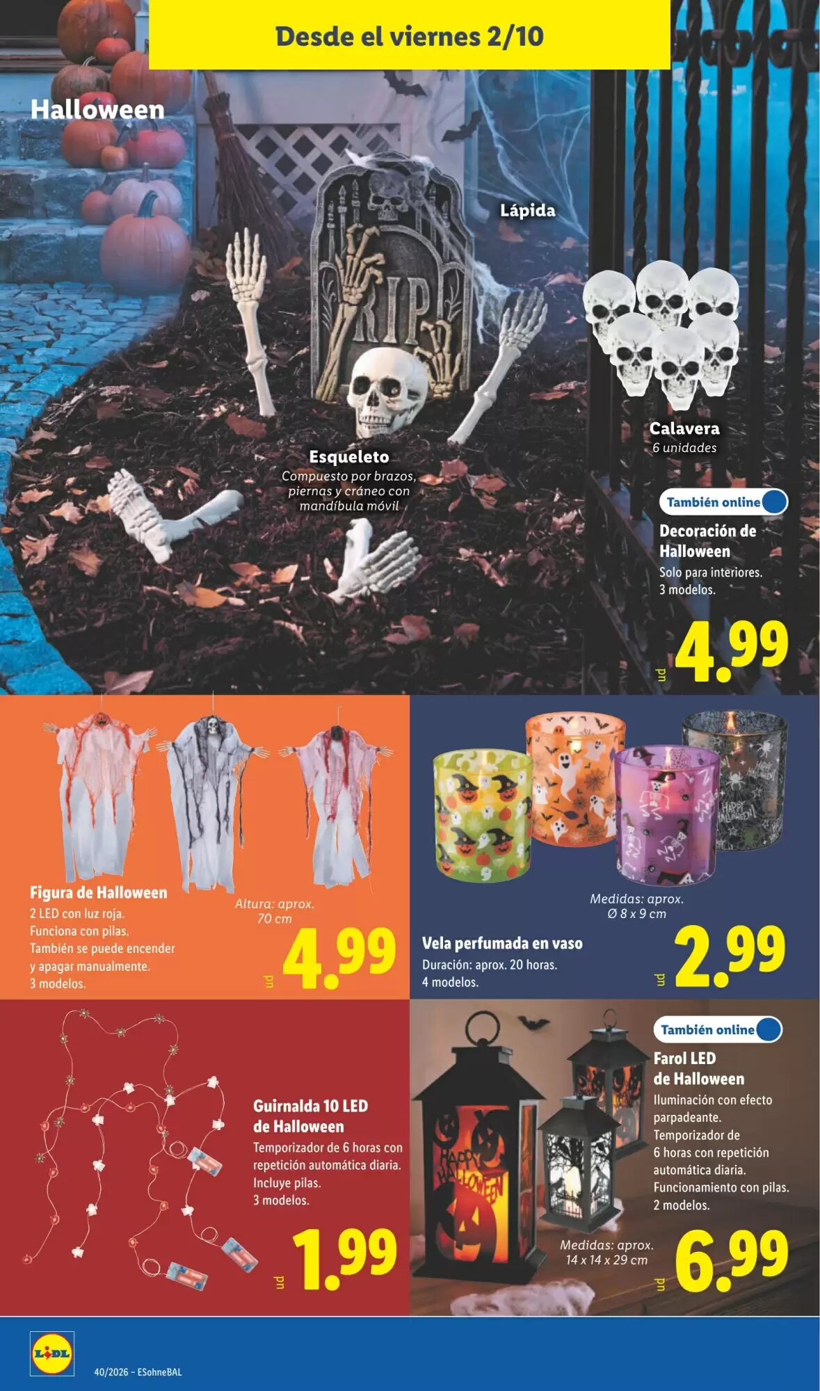 Folleto promocional de Lidl válido desde el 28/09/2026 - Página 28.