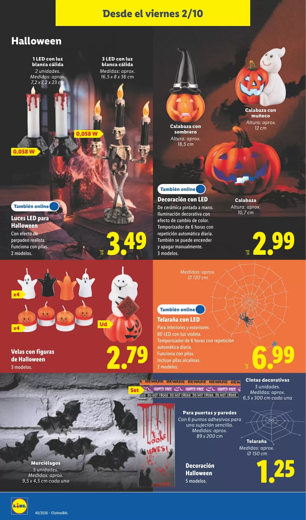 Folleto promocional de Lidl válido desde el 28/09/2026 - Página 30.