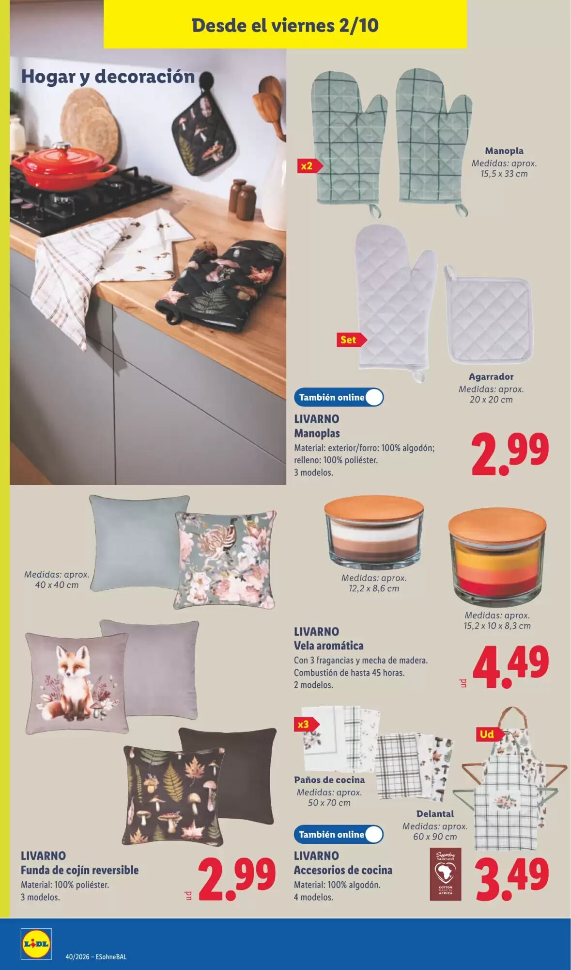 Folleto promocional de Lidl válido desde el 28/09/2026 - Página 32.