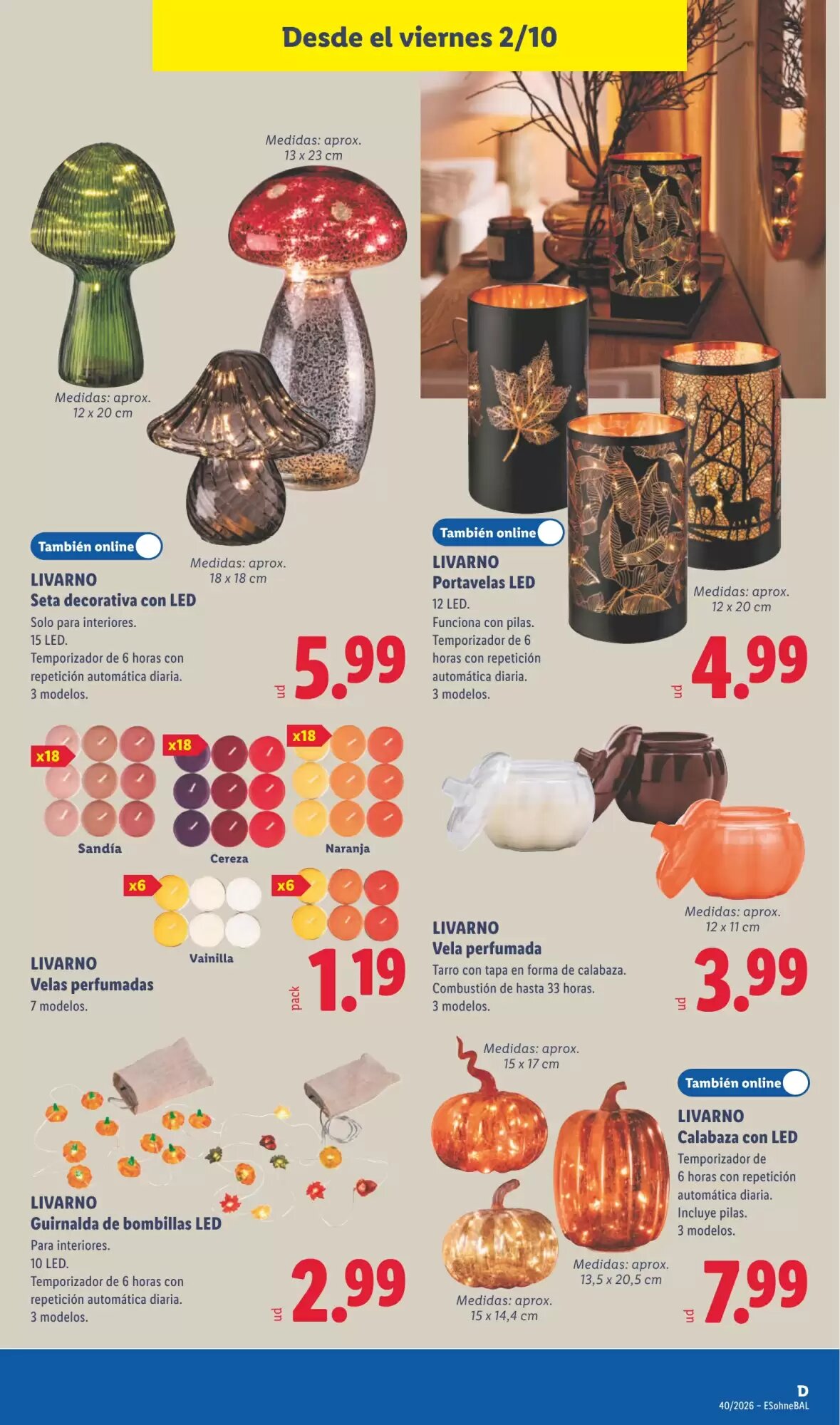 Folleto promocional de Lidl válido desde el 28/09/2026 - Página 33.