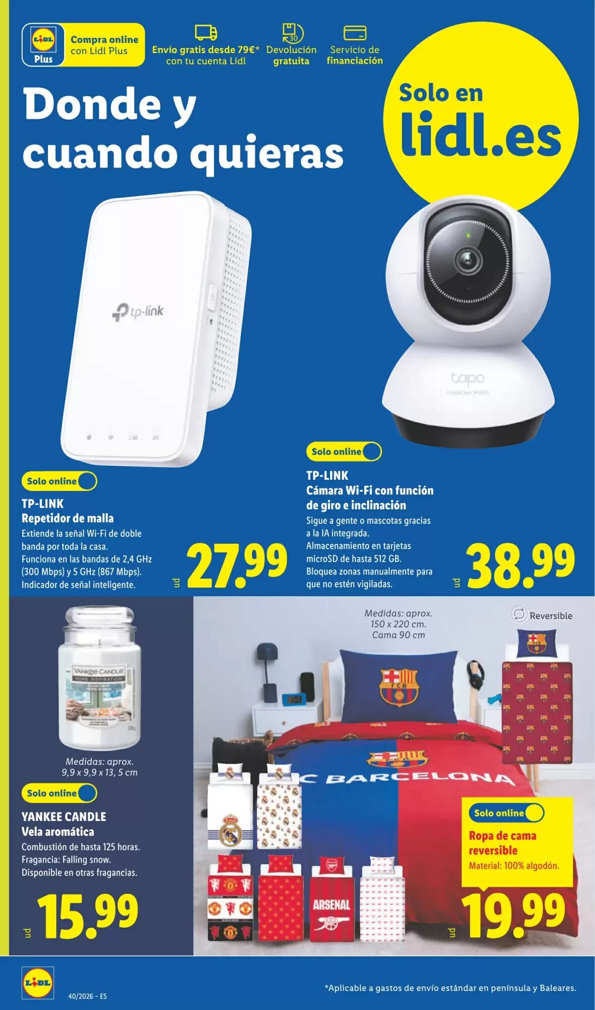 Folleto promocional de Lidl válido desde el 28/09/2026 - Página 4.