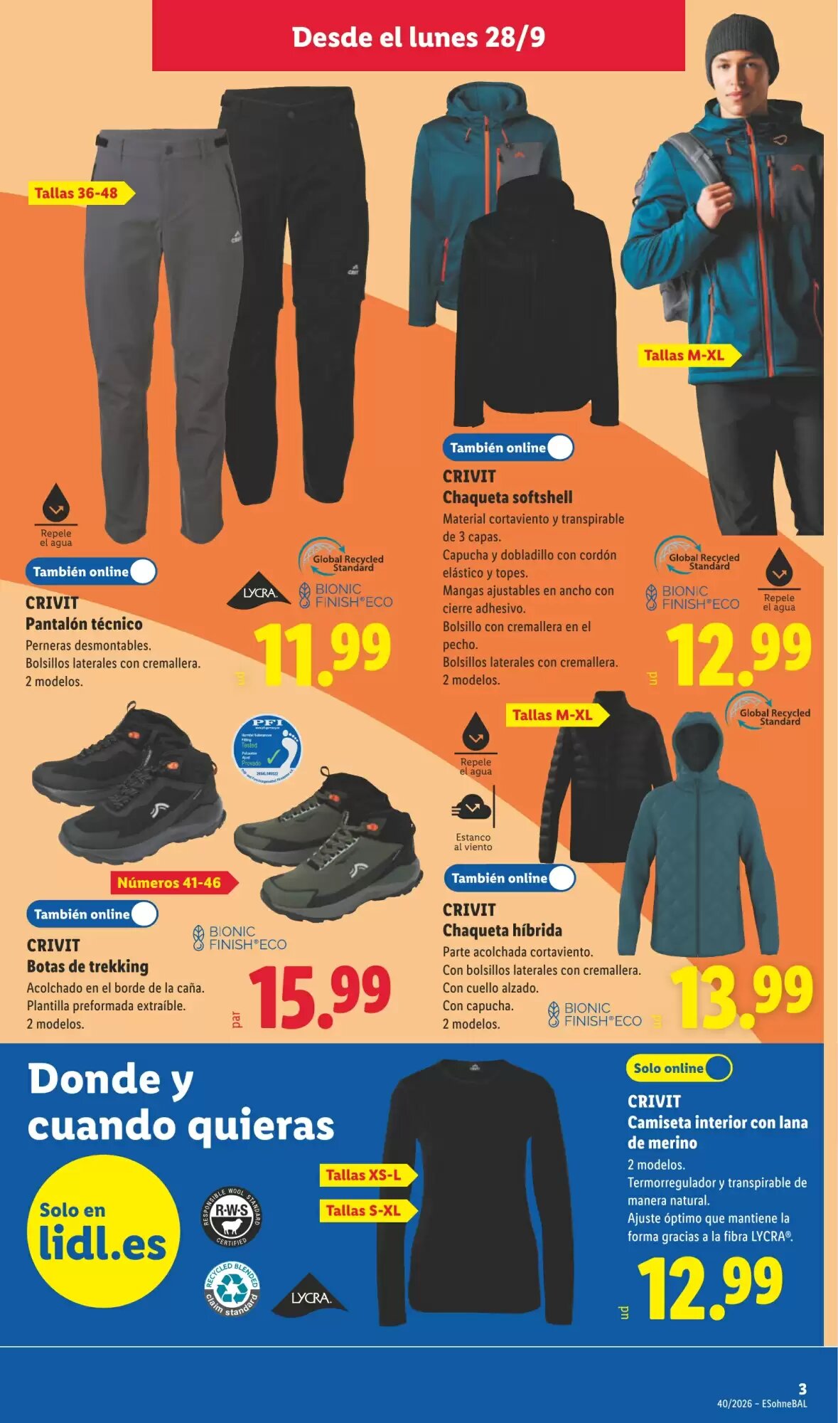 Folleto promocional de Lidl válido desde el 28/09/2026 - Página 7.