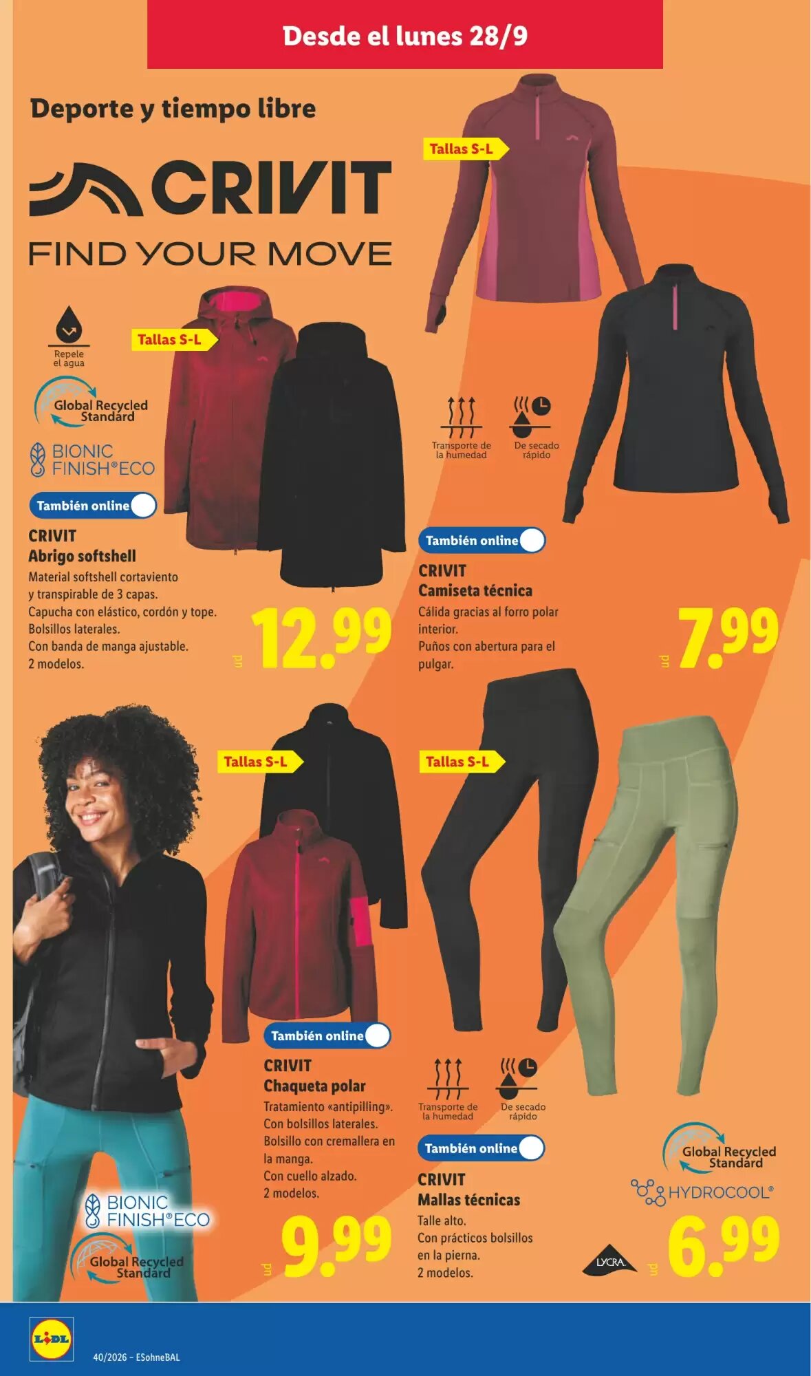 Folleto promocional de Lidl válido desde el 28/09/2026 - Página 8.