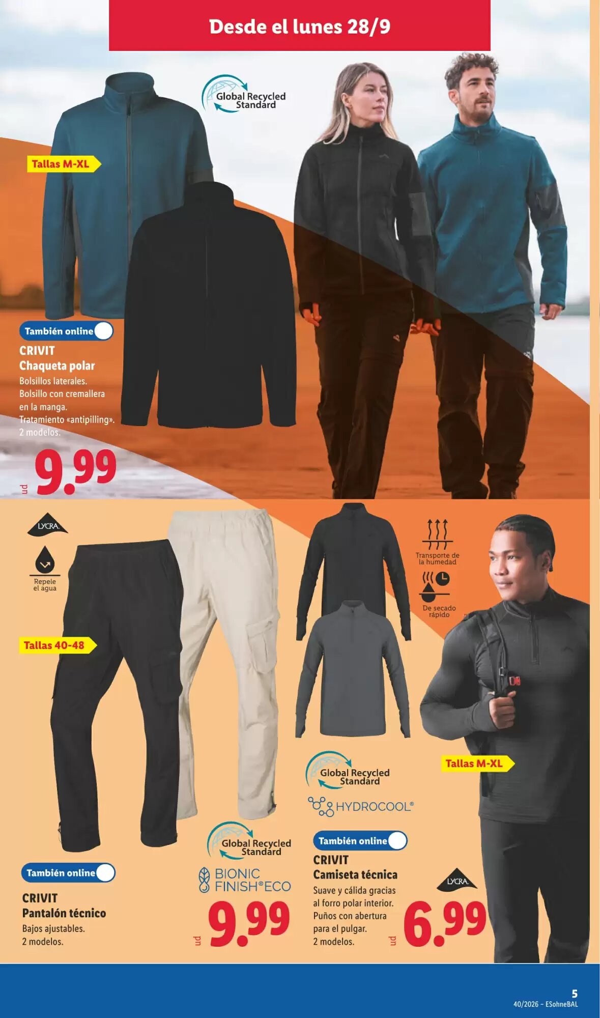 Folleto promocional de Lidl válido desde el 28/09/2026 - Página 9.
