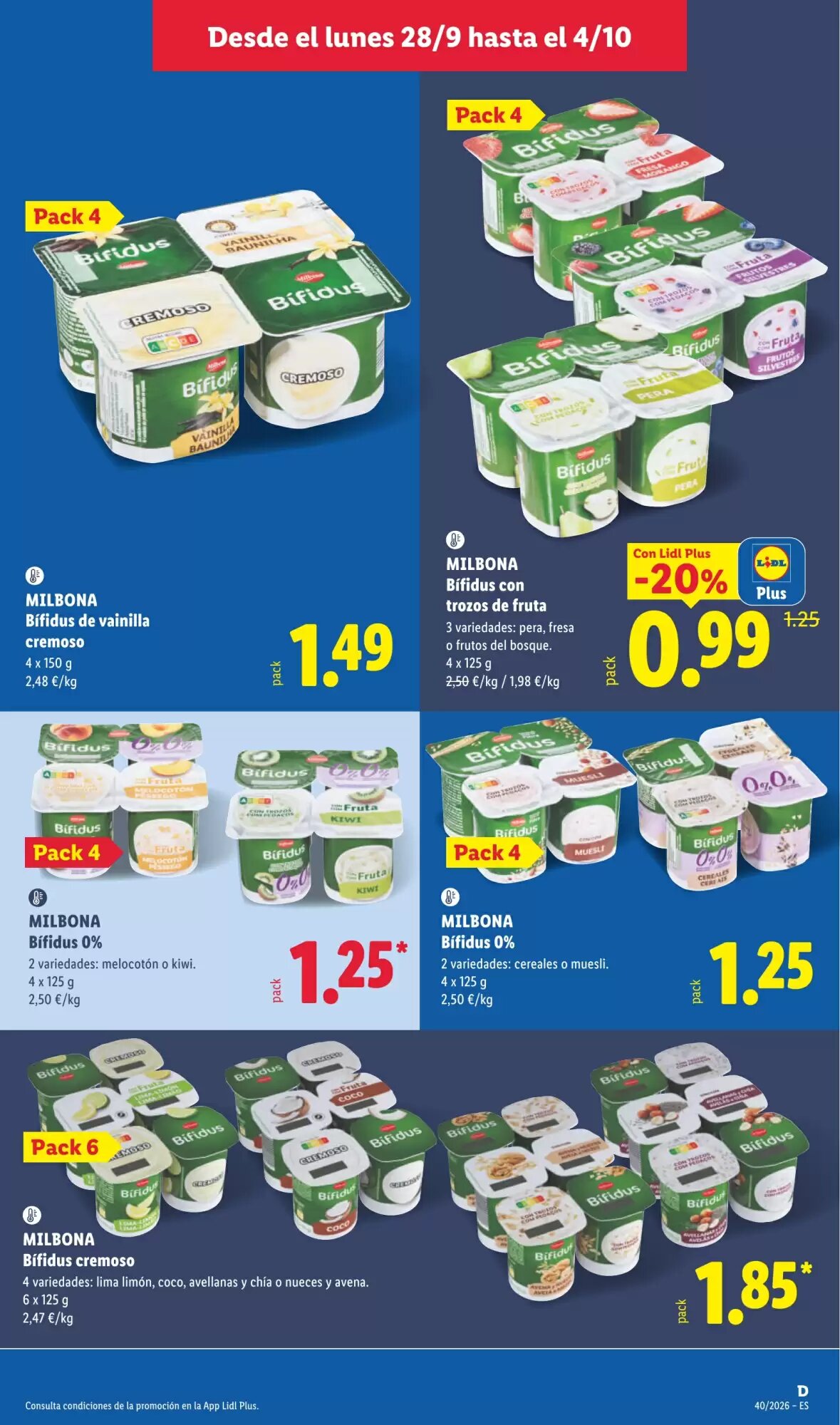 Folleto promocional de Lidl válido desde el 28/09/2026 - Página 11.