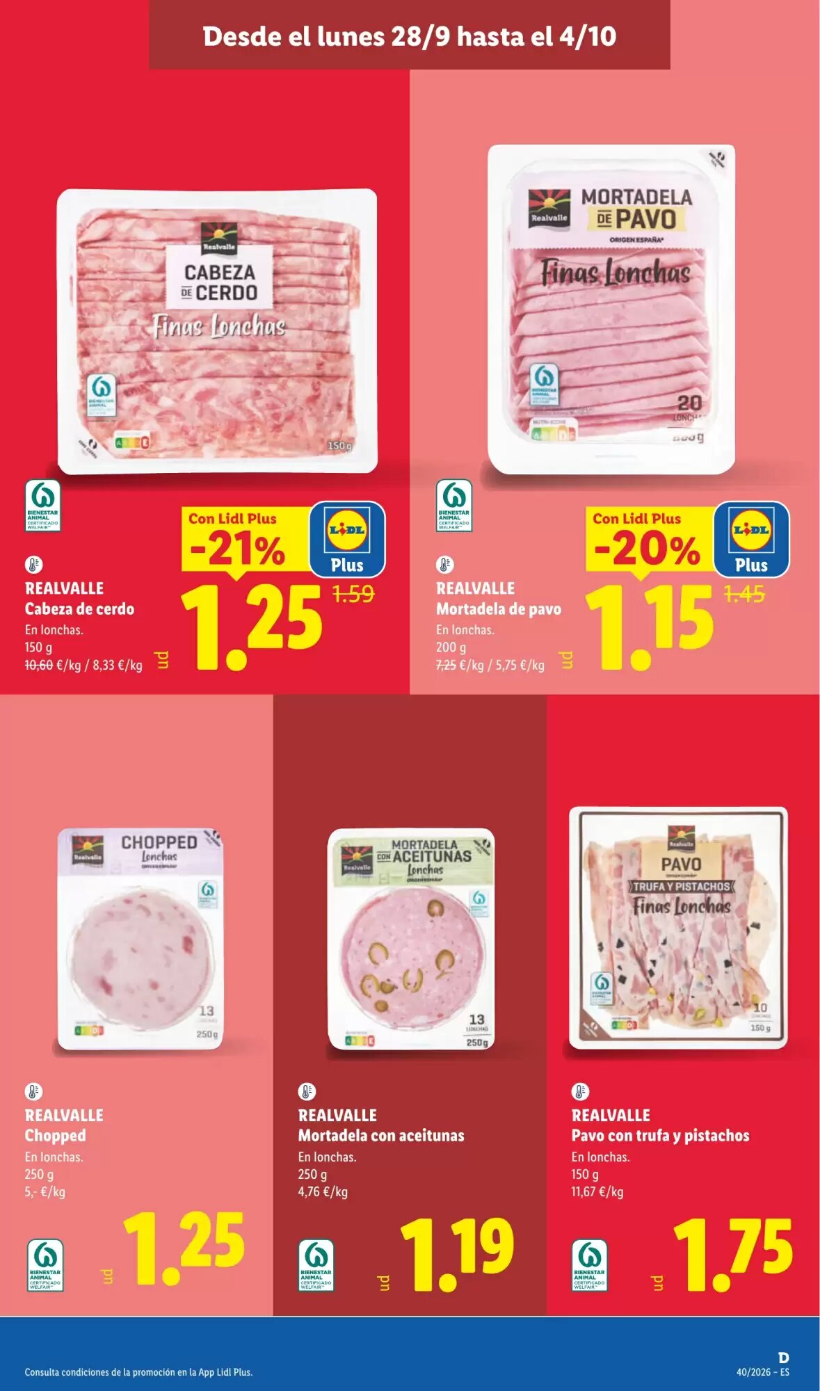 Folleto promocional de Lidl válido desde el 28/09/2026 - Página 13.