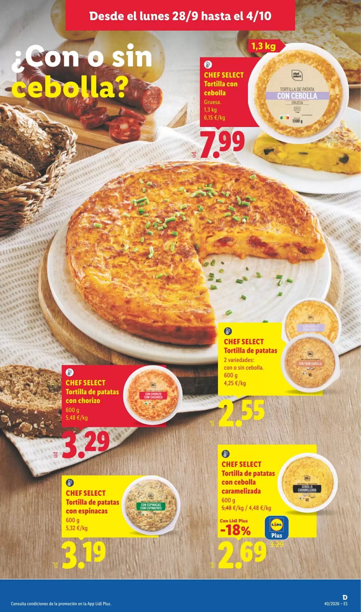 Folleto promocional de Lidl válido desde el 28/09/2026 - Página 15.