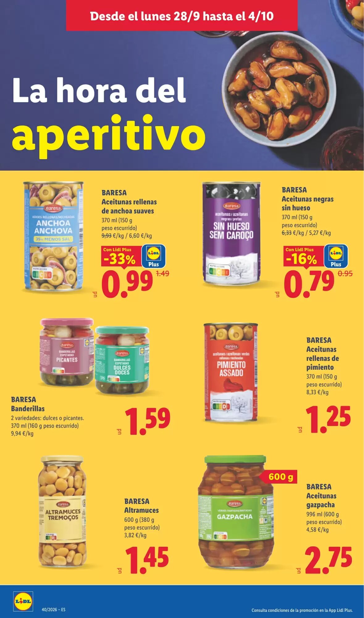 Folleto promocional de Lidl válido desde el 28/09/2026 - Página 18.