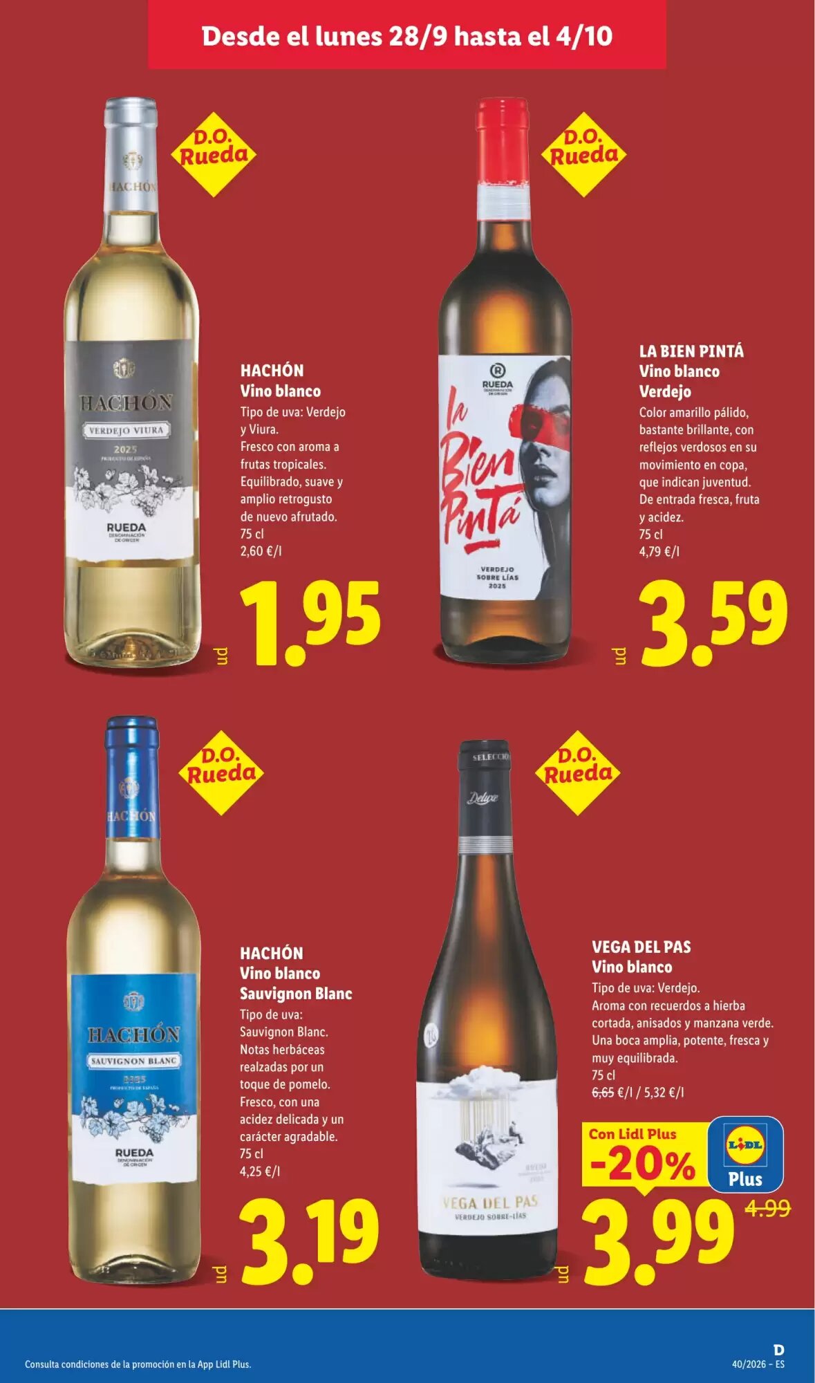 Folleto promocional de Lidl válido desde el 28/09/2026 - Página 21.