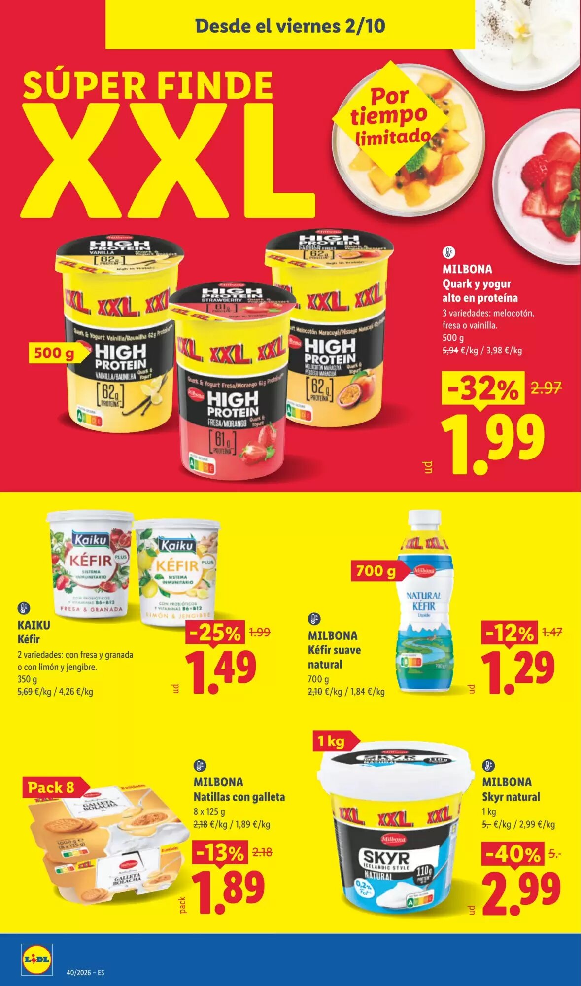 Folleto promocional de Lidl válido desde el 28/09/2026 - Página 32.