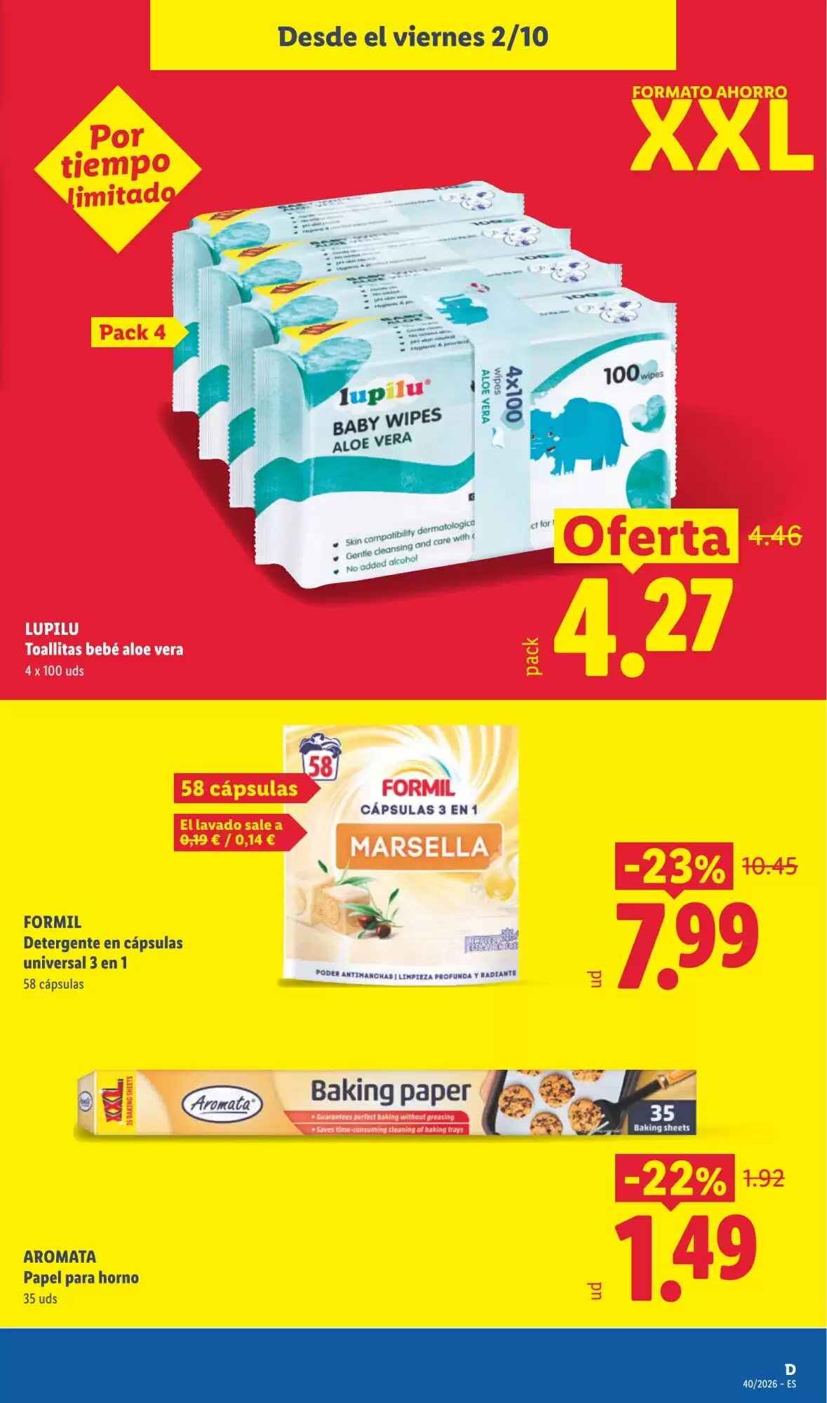 Folleto promocional de Lidl válido desde el 28/09/2026 - Página 33.