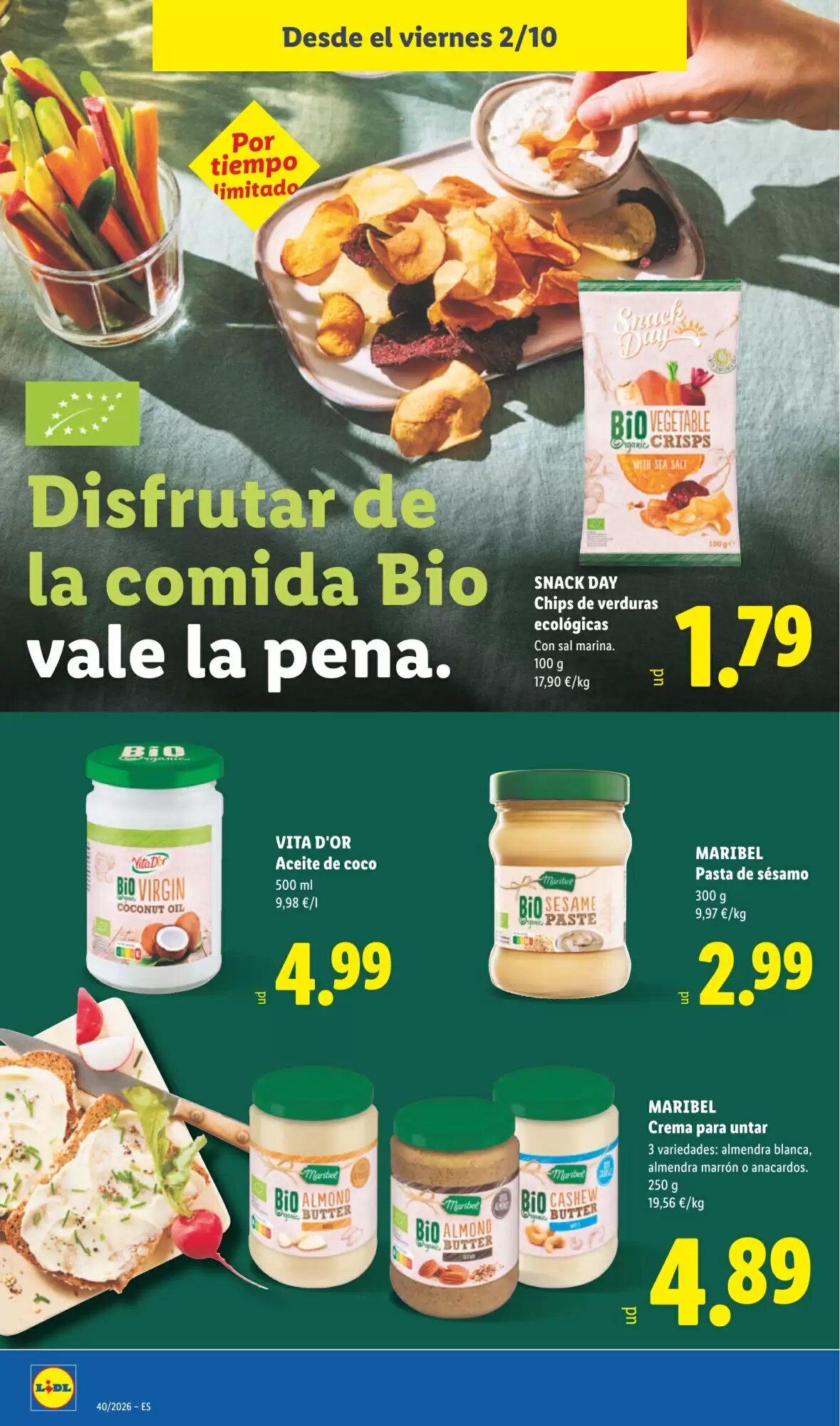 Folleto promocional de Lidl válido desde el 28/09/2026 - Página 34.