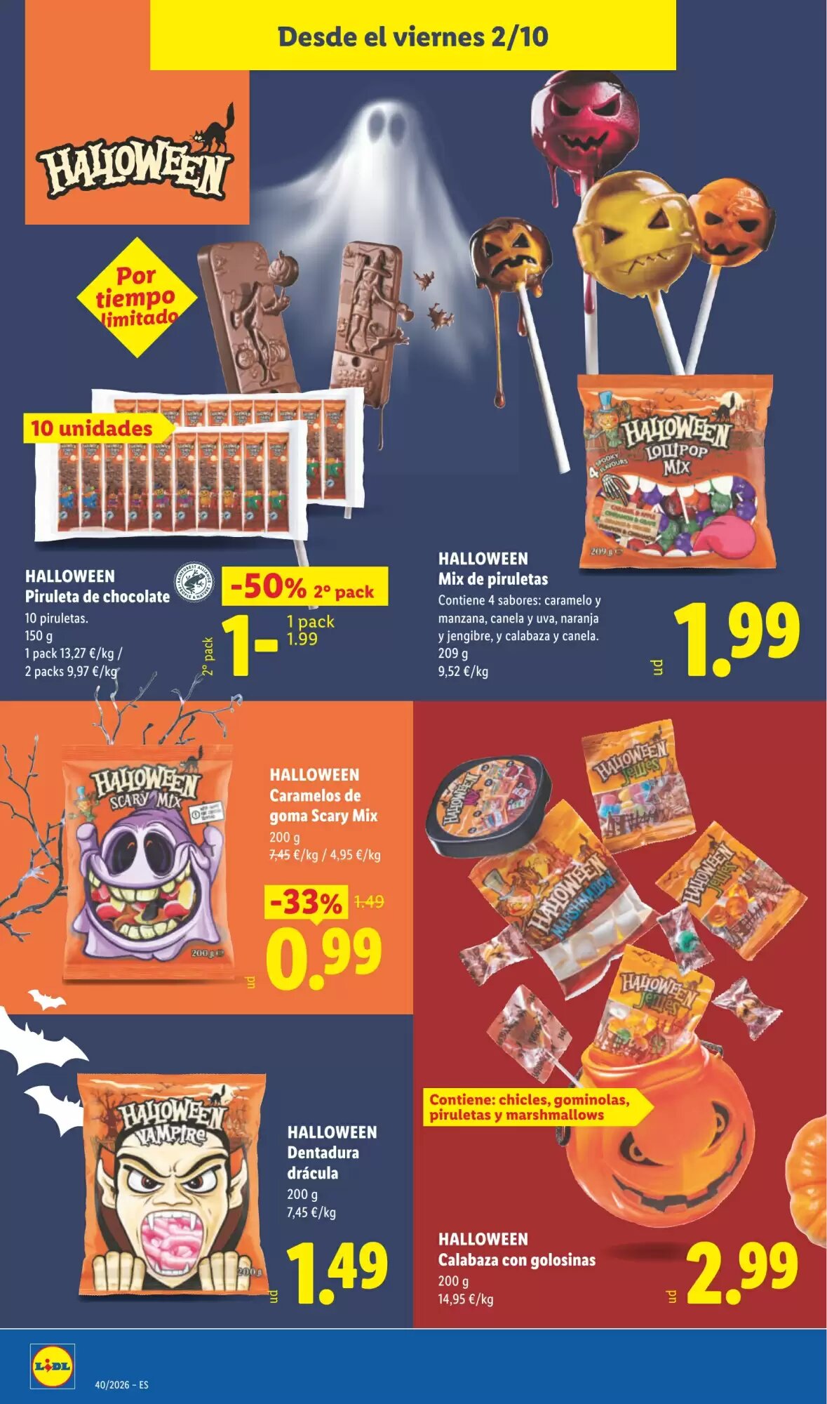 Folleto promocional de Lidl válido desde el 28/09/2026 - Página 38.