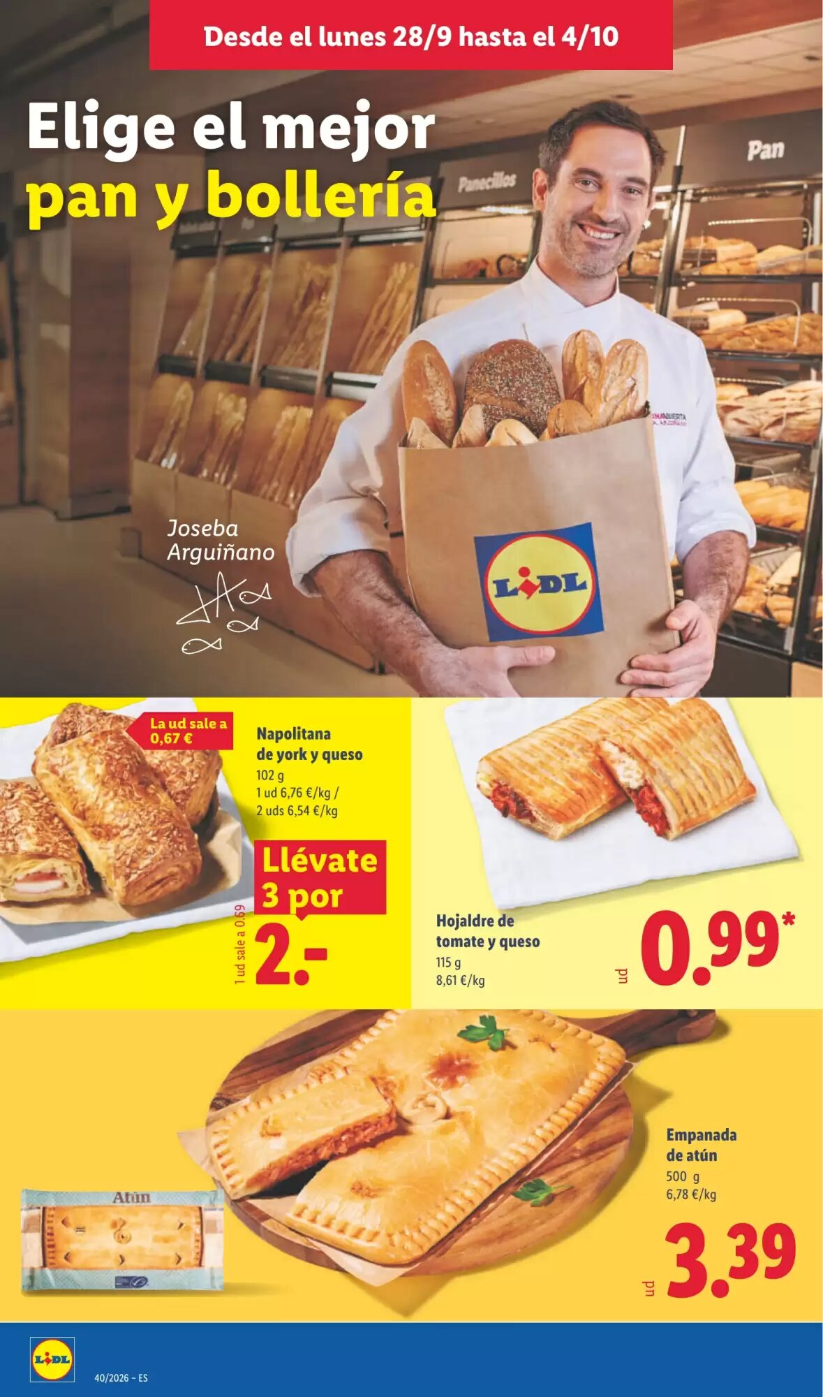 Folleto promocional de Lidl válido desde el 28/09/2026 - Página 4.