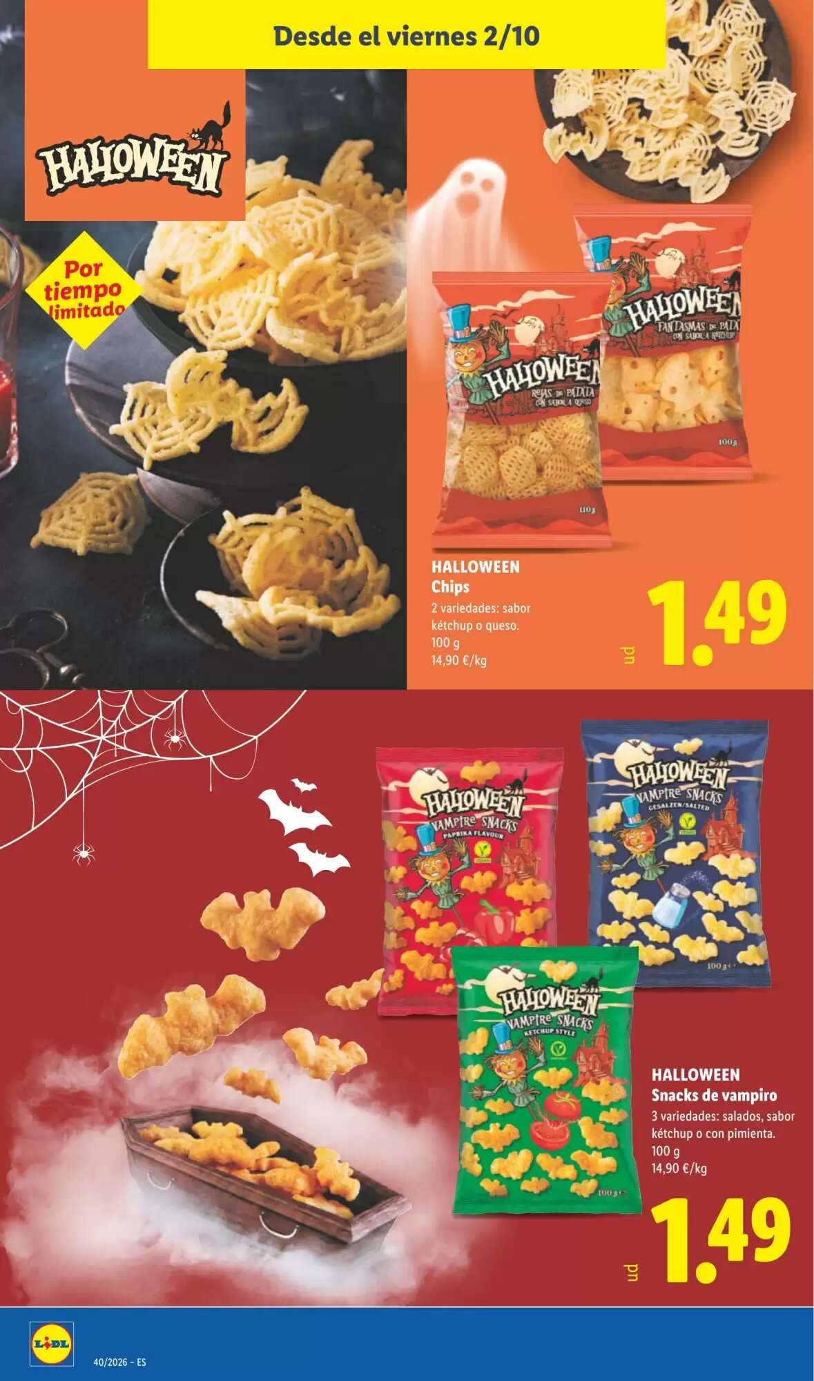 Folleto promocional de Lidl válido desde el 28/09/2026 - Página 44.