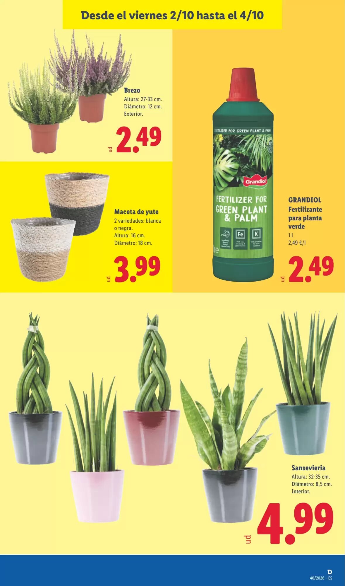 Folleto promocional de Lidl válido desde el 28/09/2026 - Página 49.