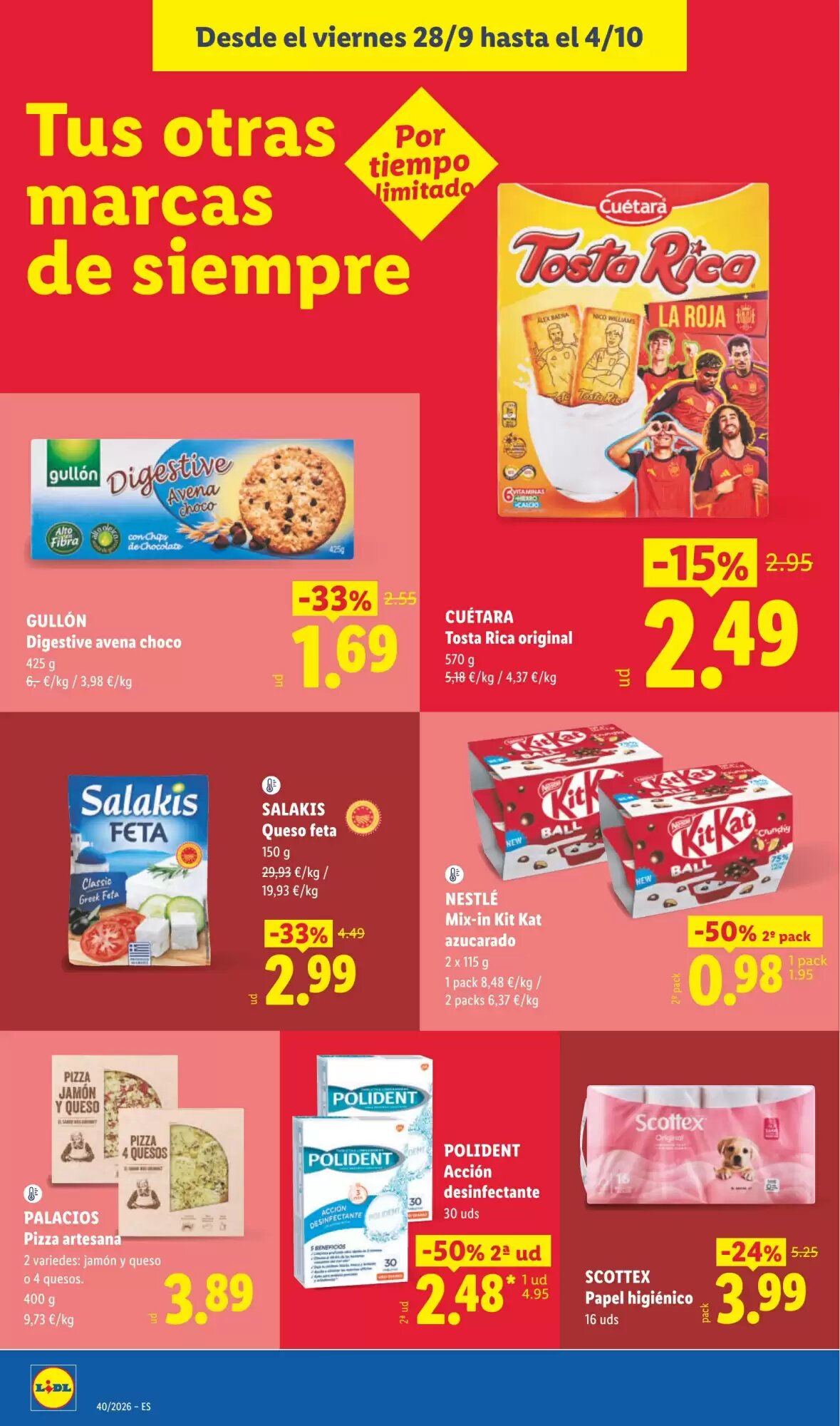 Folleto promocional de Lidl válido desde el 28/09/2026 - Página 50.