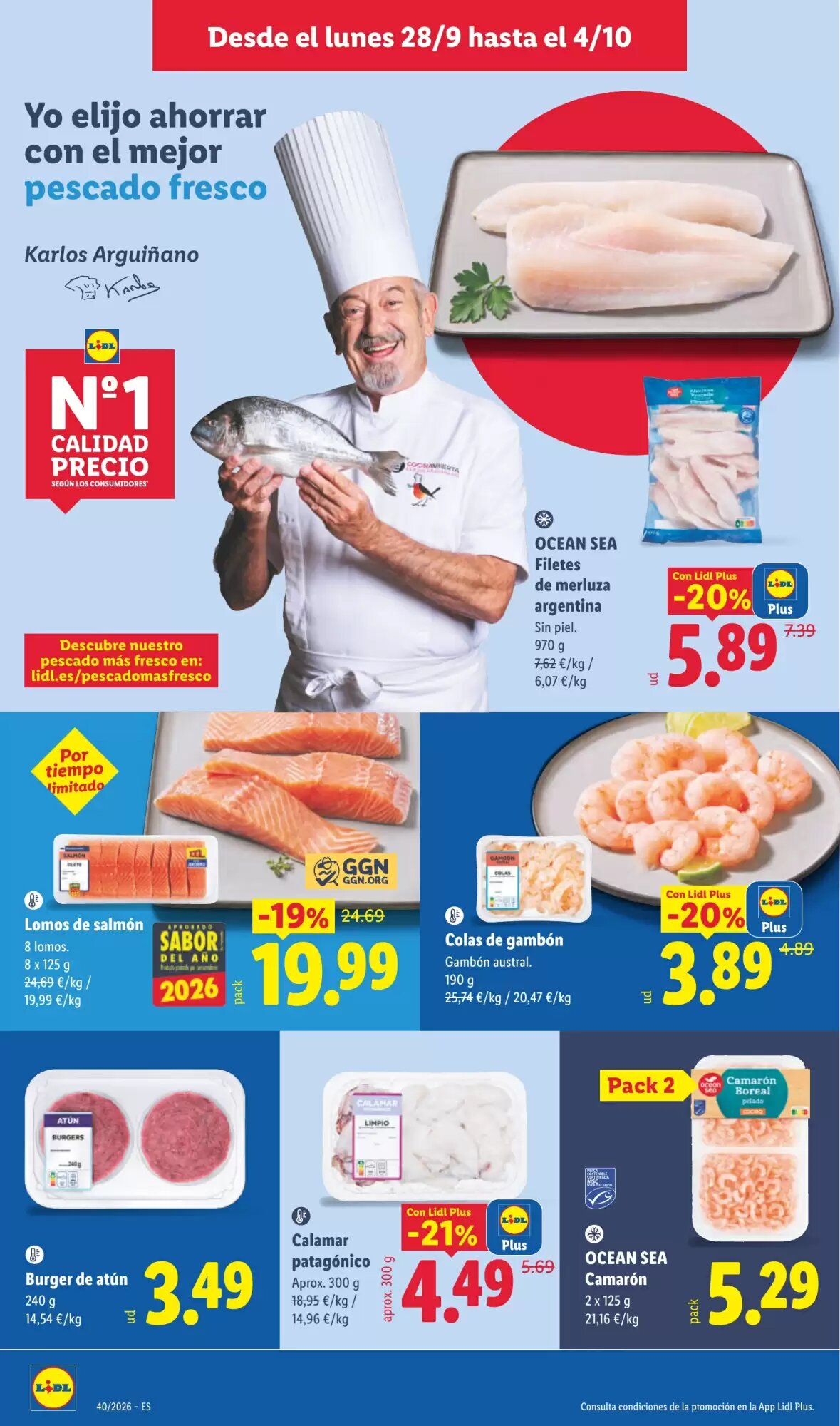 Folleto promocional de Lidl válido desde el 28/09/2026 - Página 8.