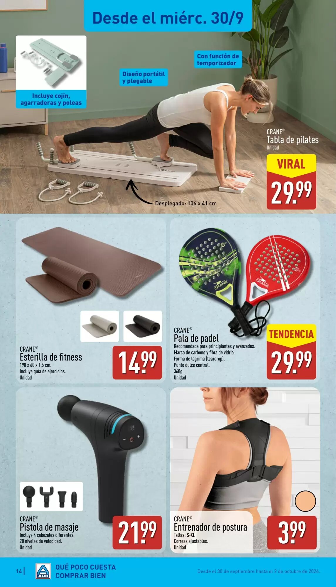 Folleto promocional de ALDI válido desde el 28/09/2026 - Página 14.